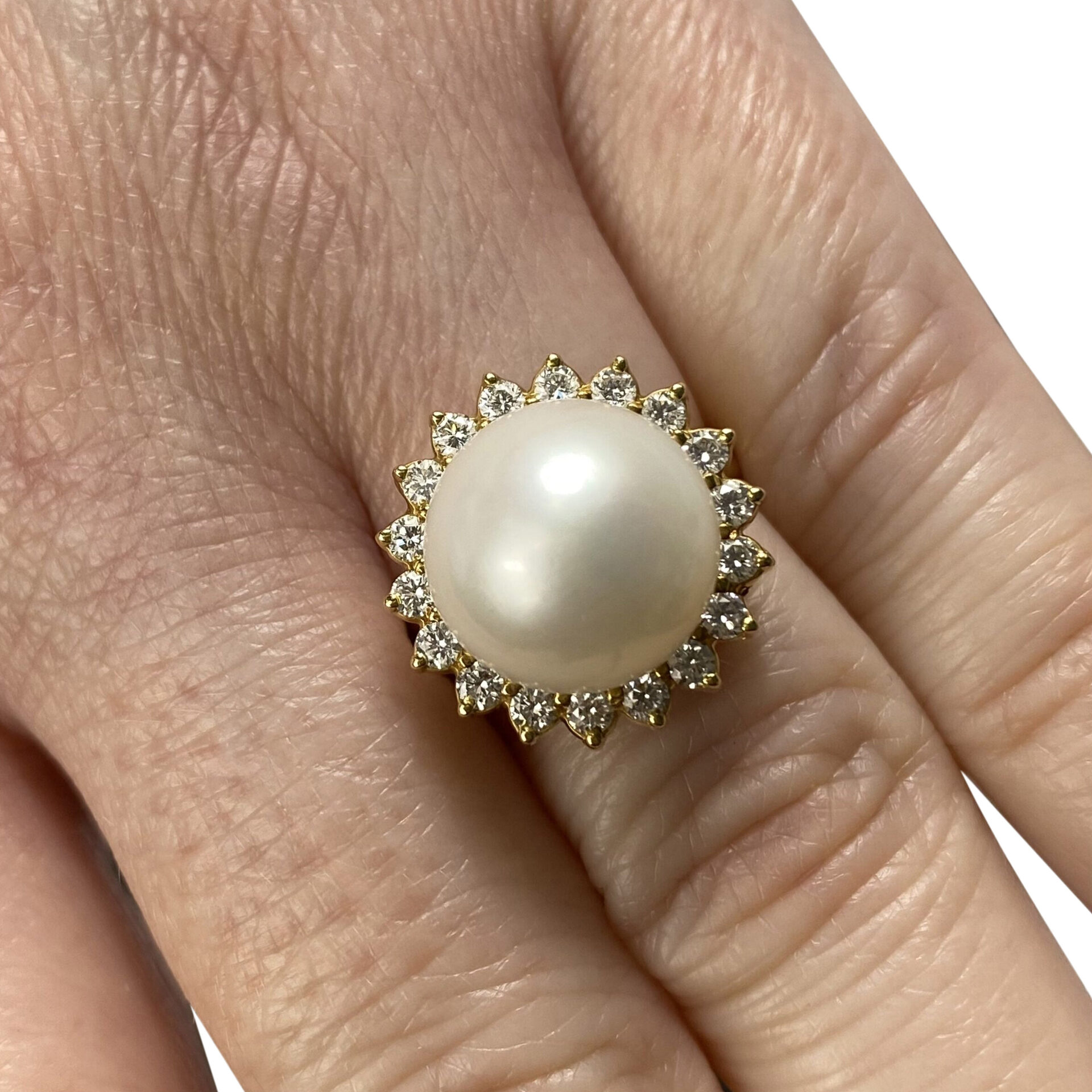 Conjunto Pérola e Diamantes