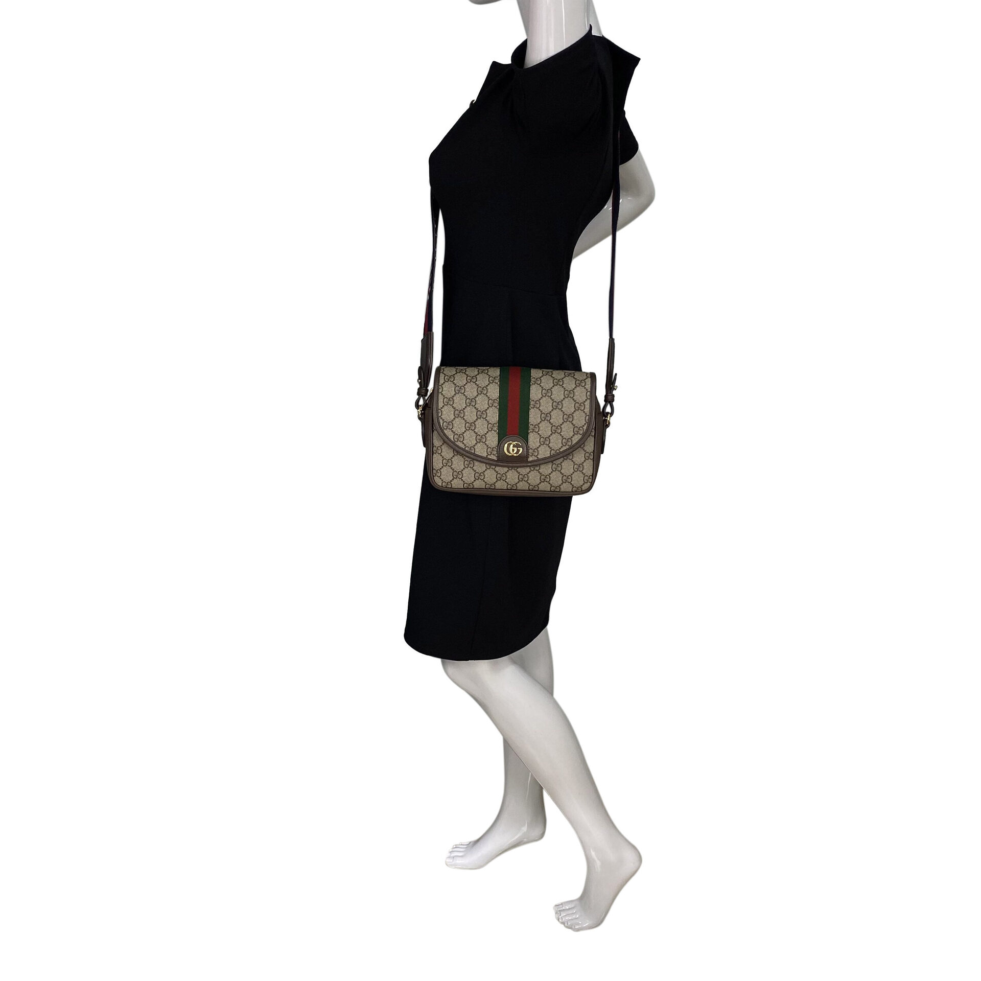 Bolsa Gucci Ophidia Flap GG