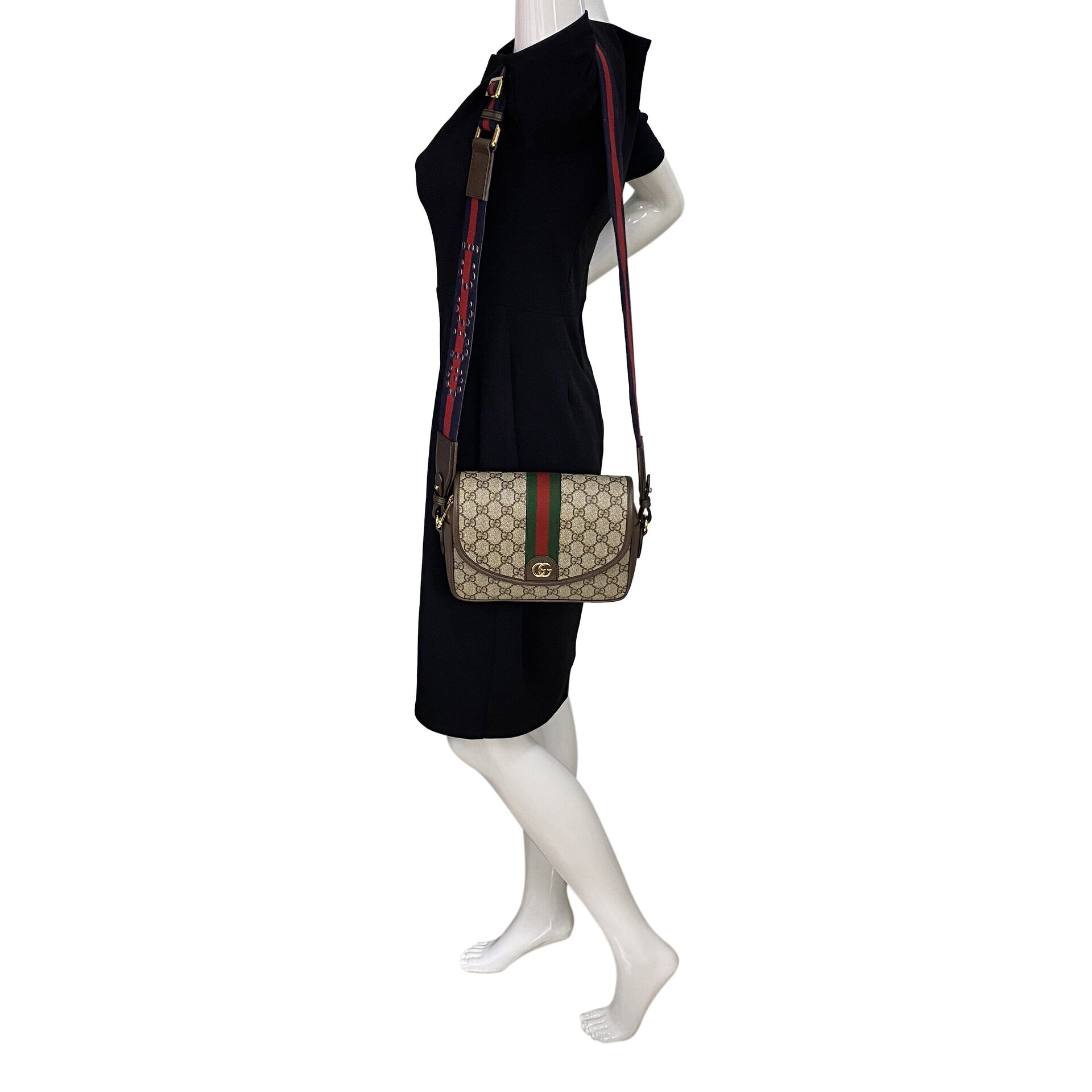 Bolsa Gucci Ophidia Flap GG