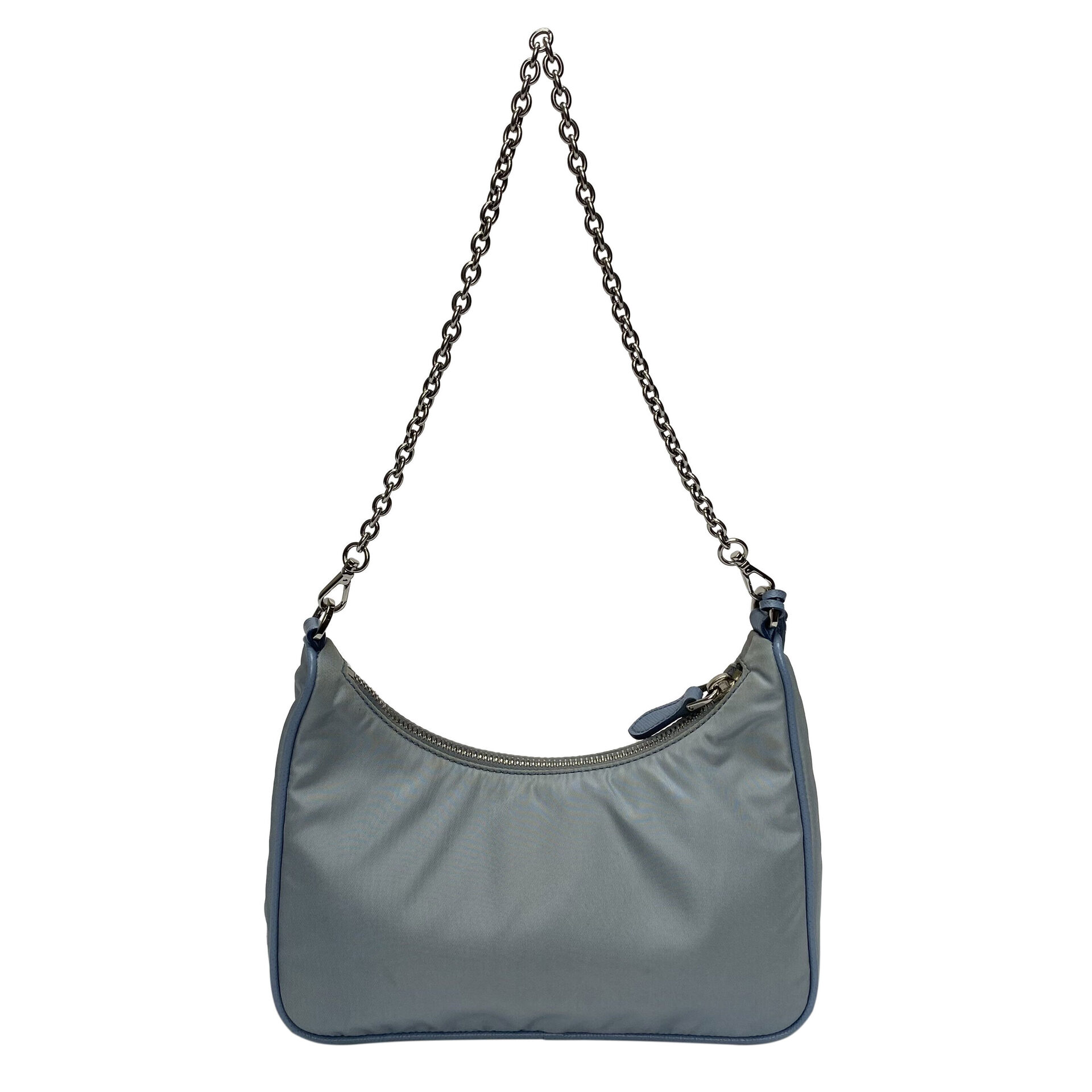 Bolsa Prada Re-Edition 2005 Nylon Azul
