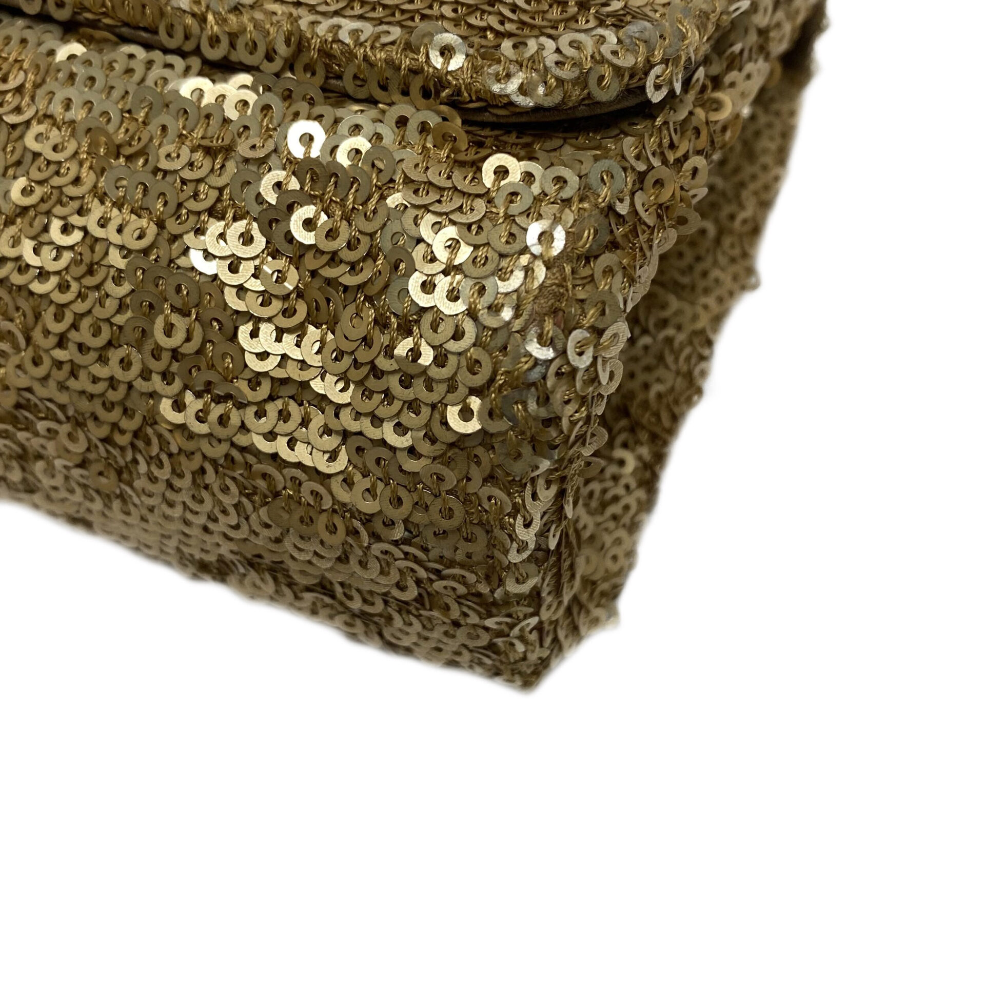 Bolsa Dolce & Gabbana Paetês Dourados