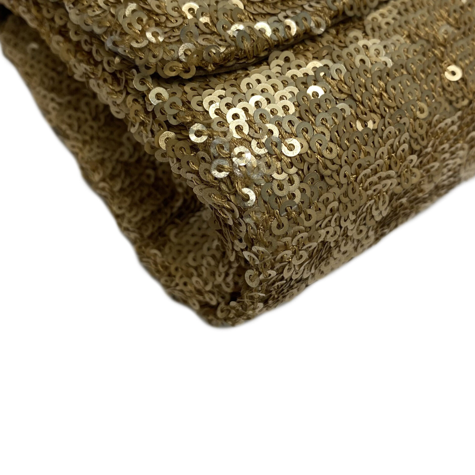 Bolsa Dolce & Gabbana Paetês Dourados