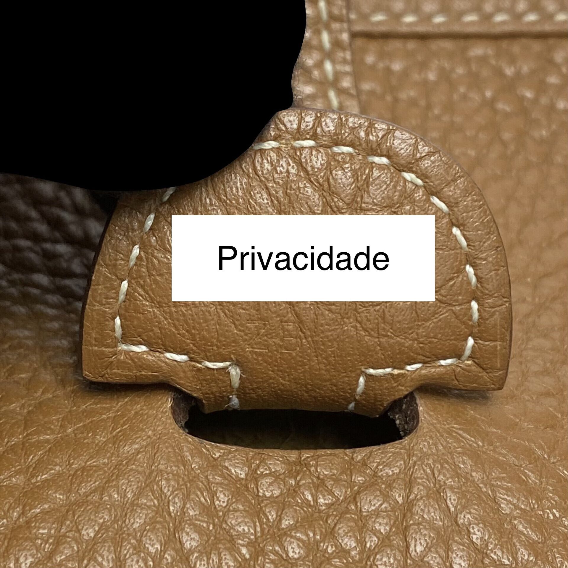 Bolsa Hermès Evelyne Marrom