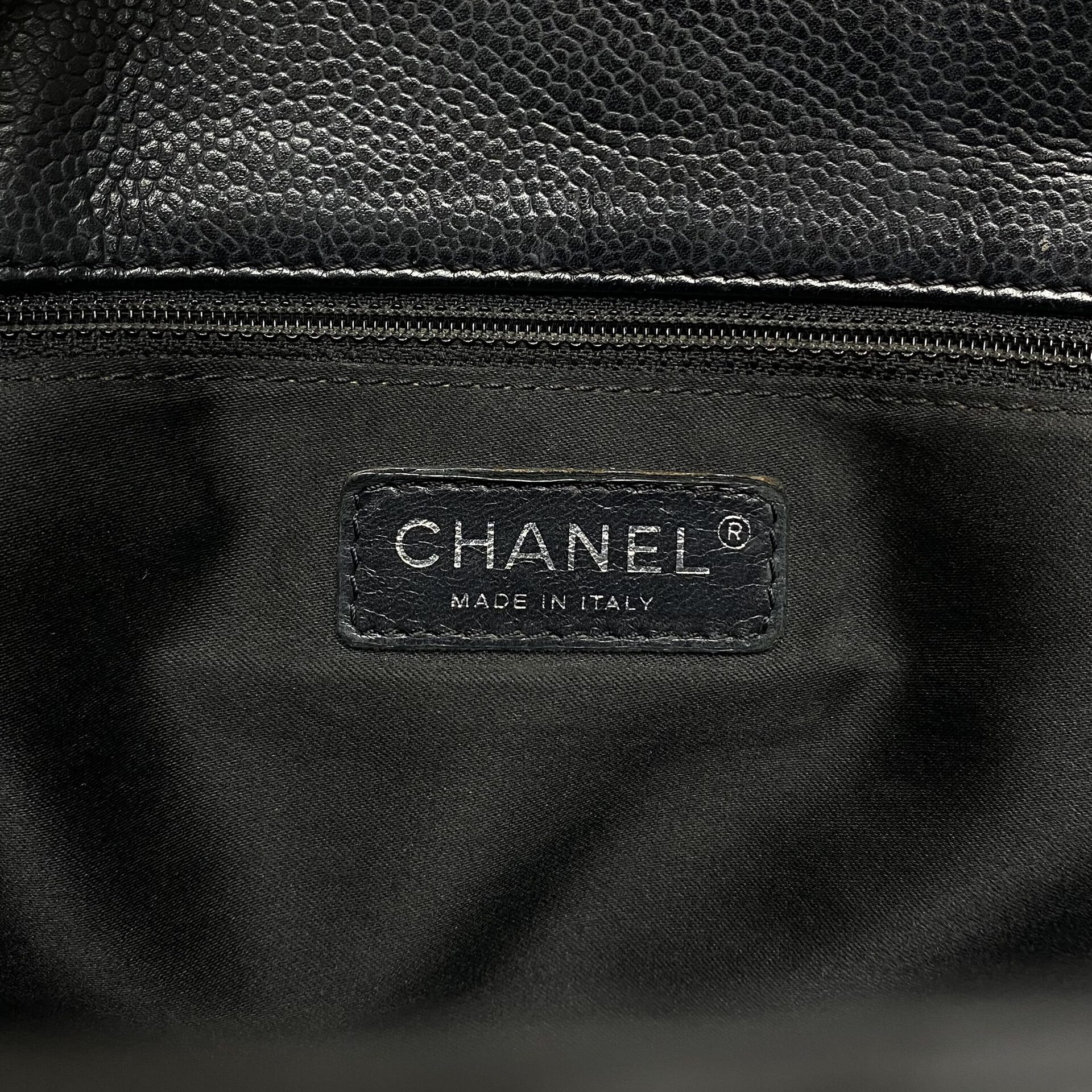 Bolsa Chanel Grand Shopping Tote GST Preta