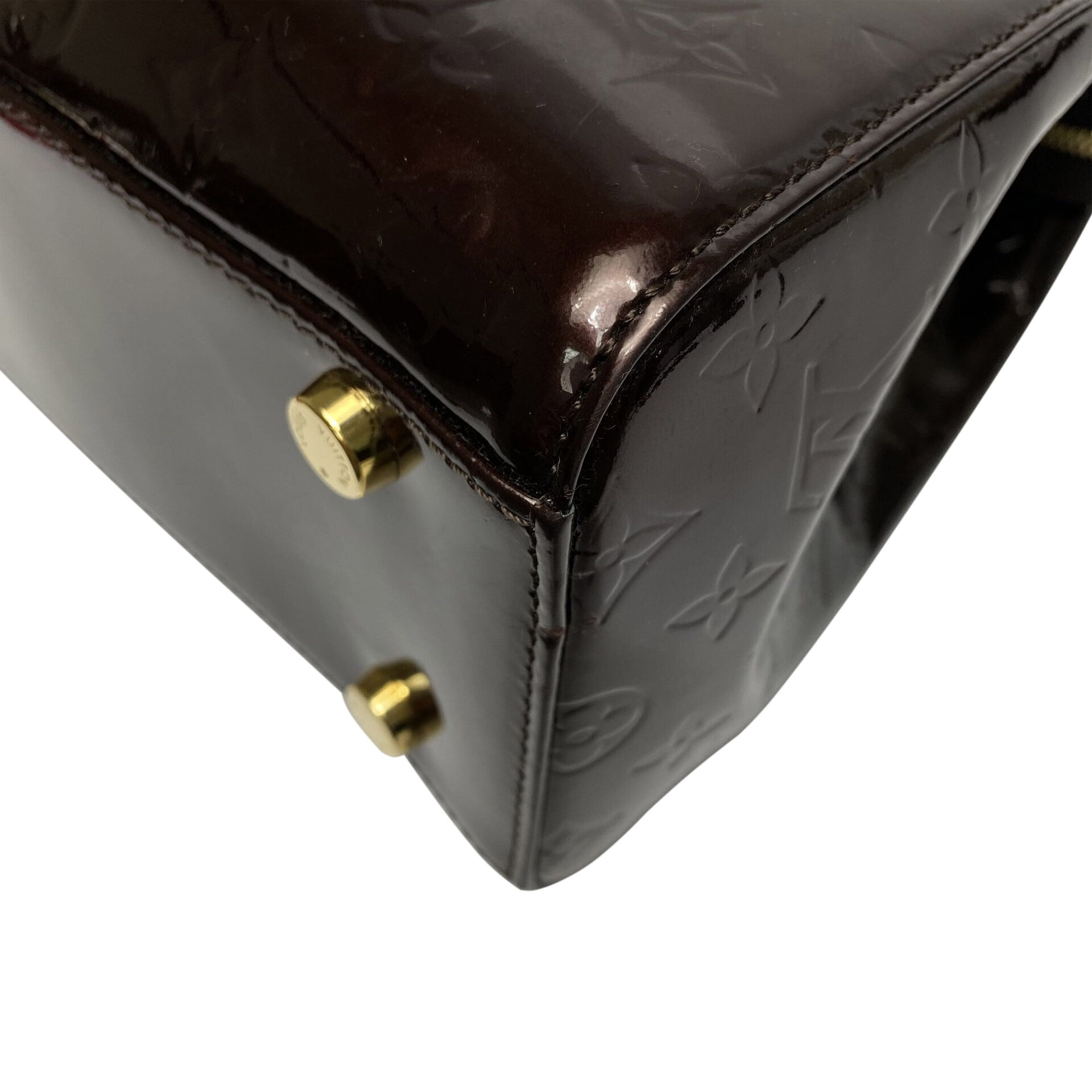 Bolsa Louis Vuitton Brea Verniz Vinho