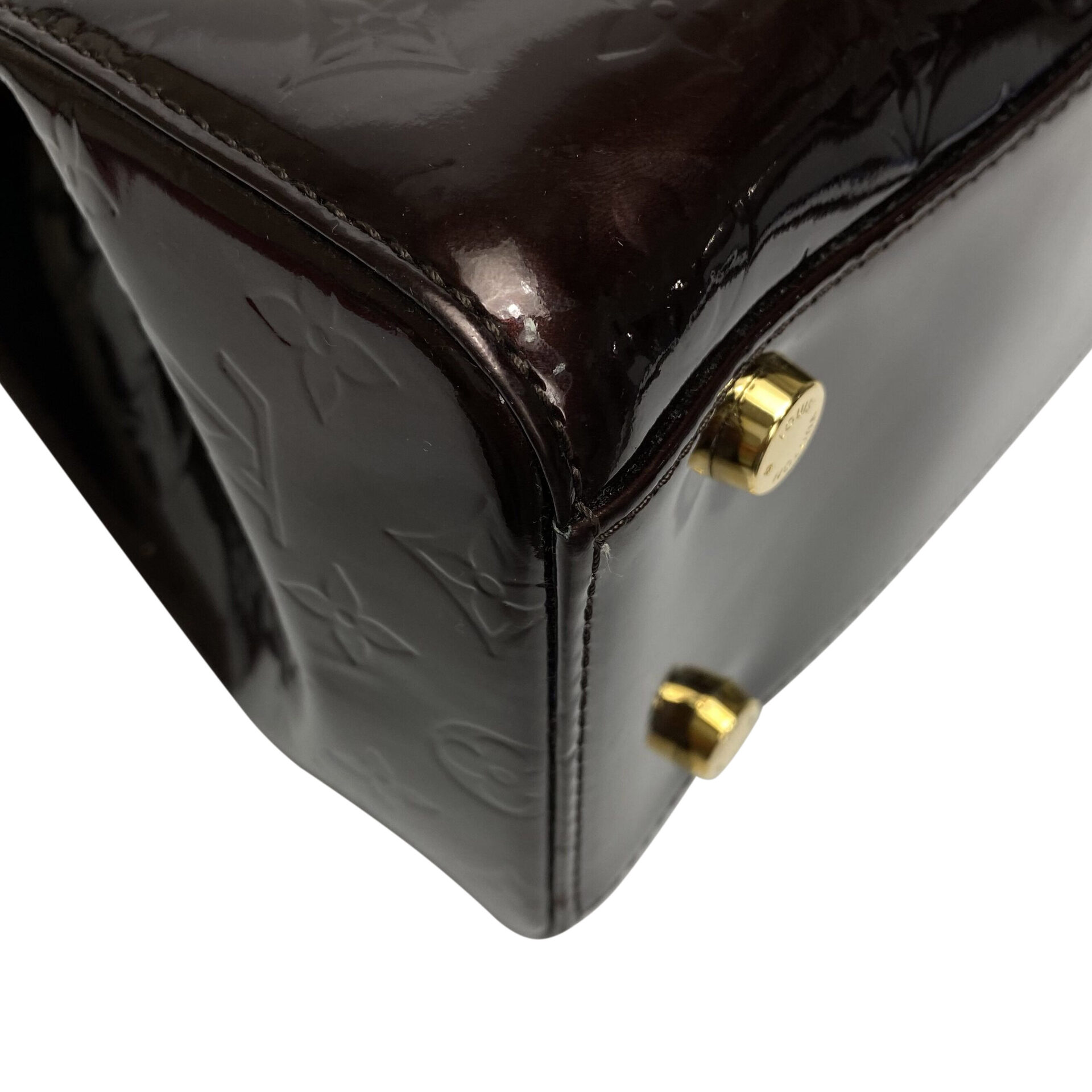Bolsa Louis Vuitton Brea Verniz Vinho