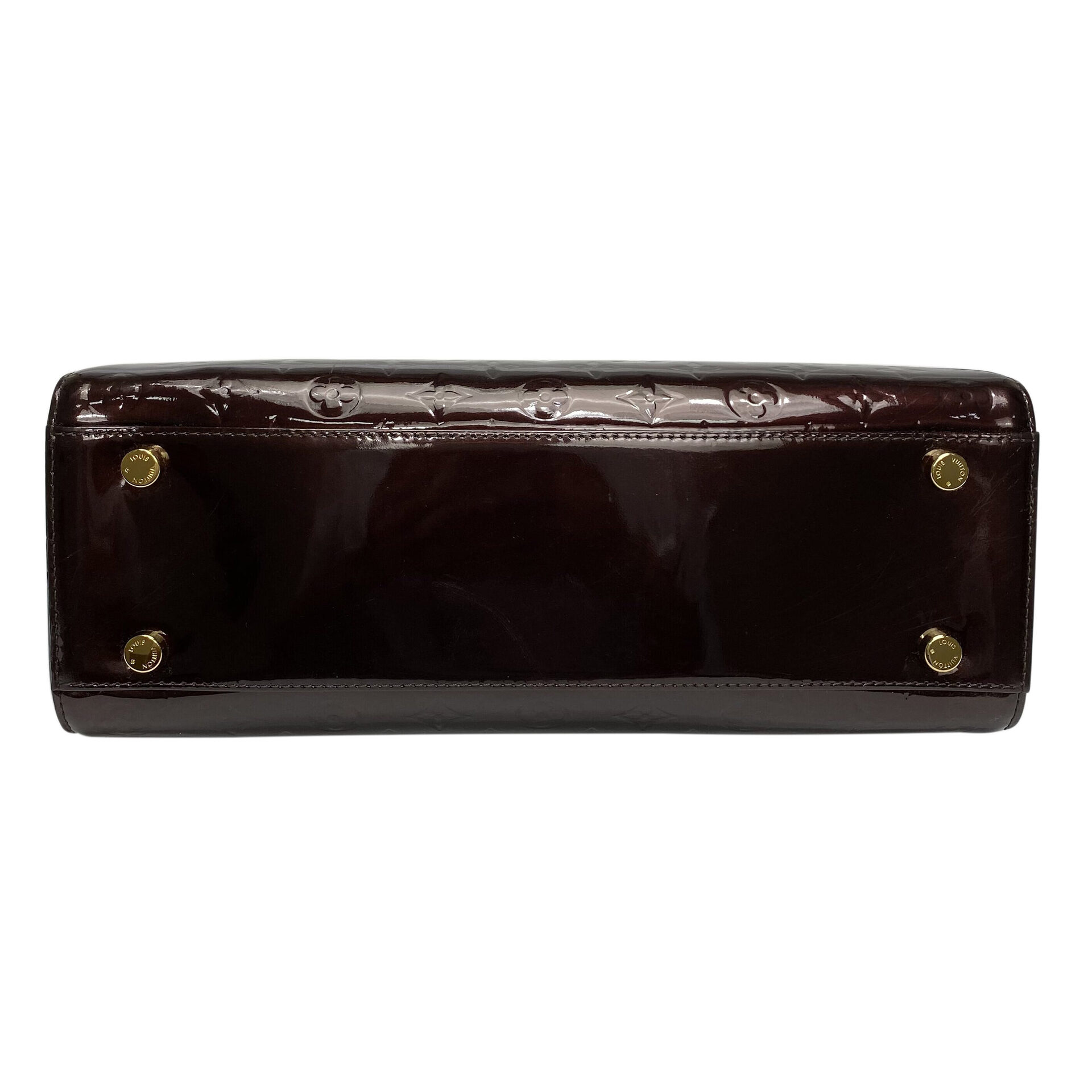 Bolsa Louis Vuitton Brea Verniz Vinho