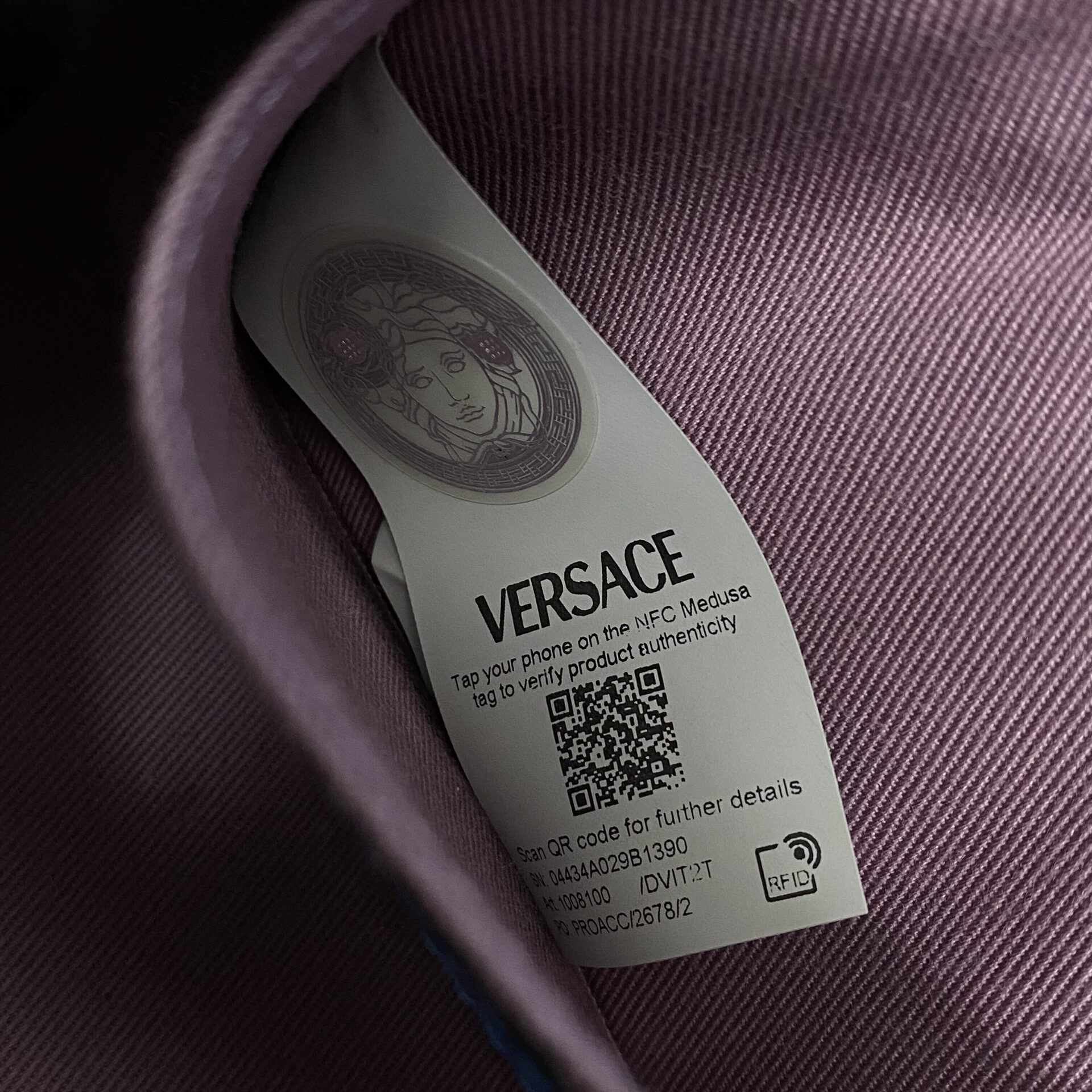 Bolsa Versace La Medusa Azul
