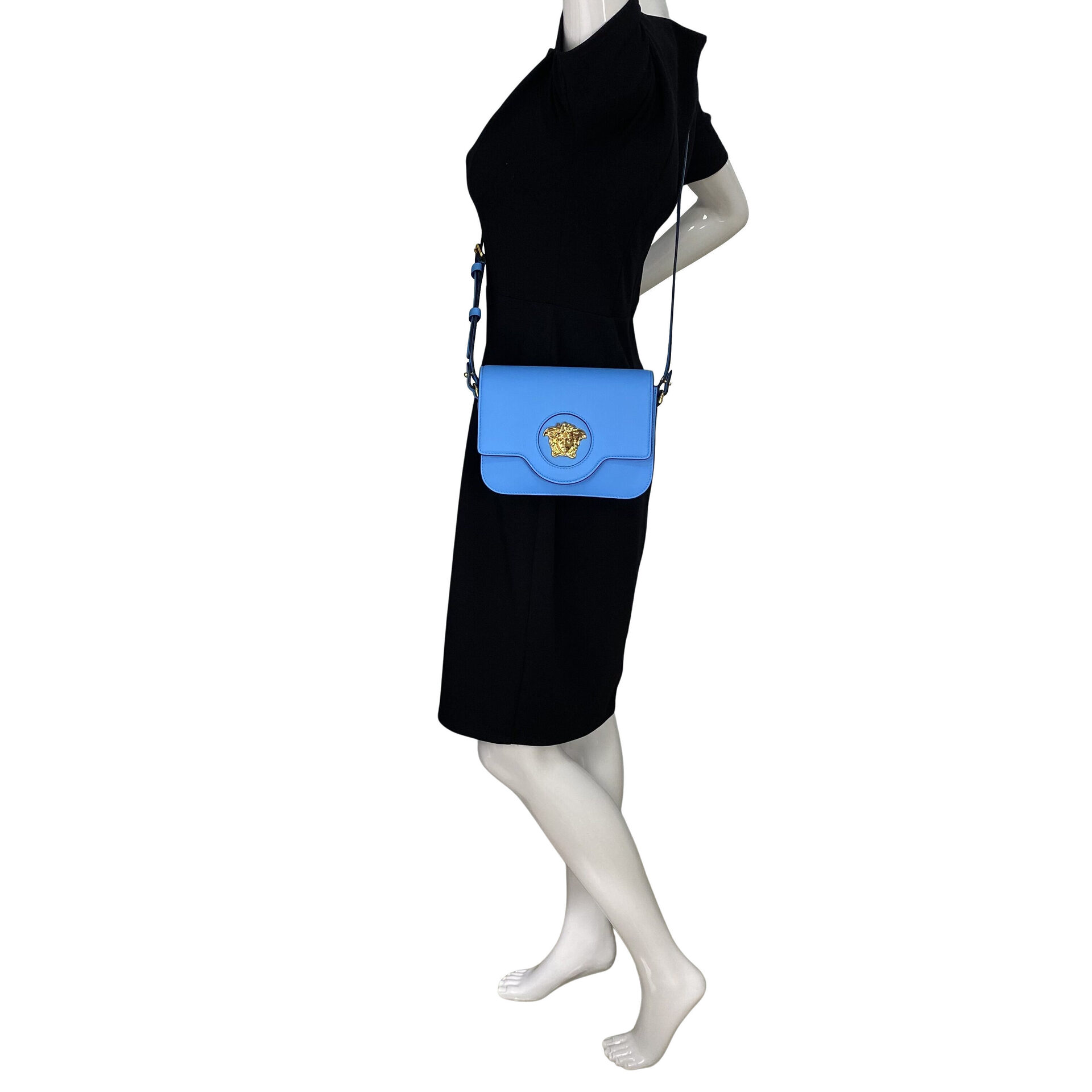Bolsa Versace La Medusa Azul