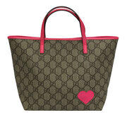 Bolsa Gucci GG Supreme Kids Heart