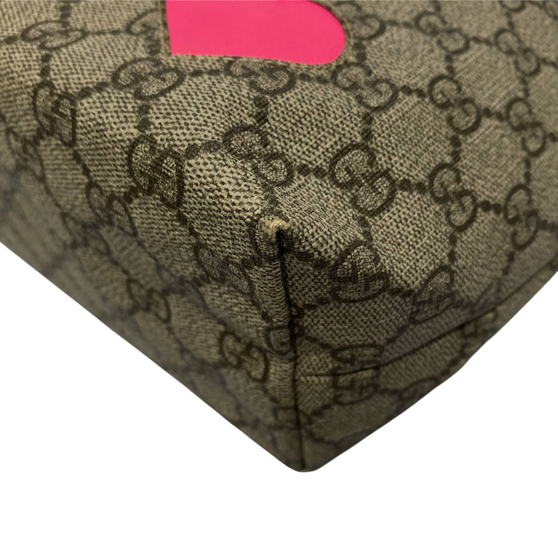 Bolsa Gucci GG Supreme Kids Heart