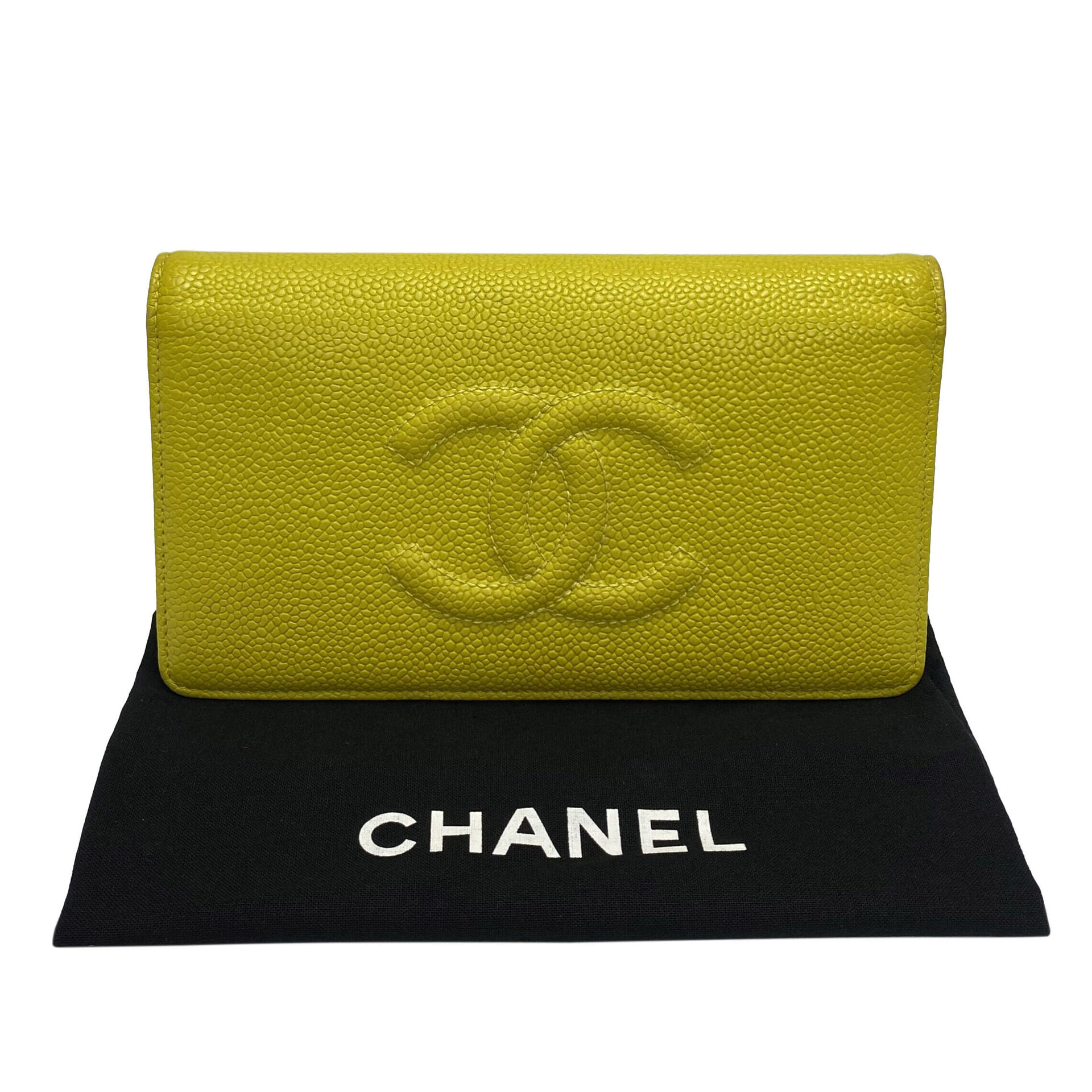 Carteira Chanel Amarela