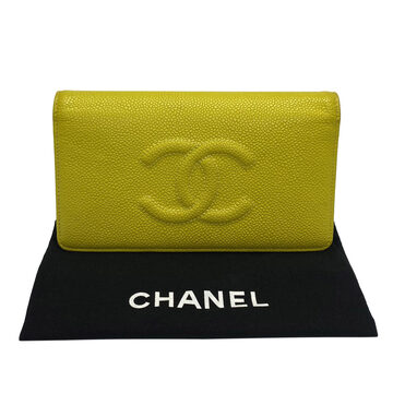 Carteira Chanel Amarela