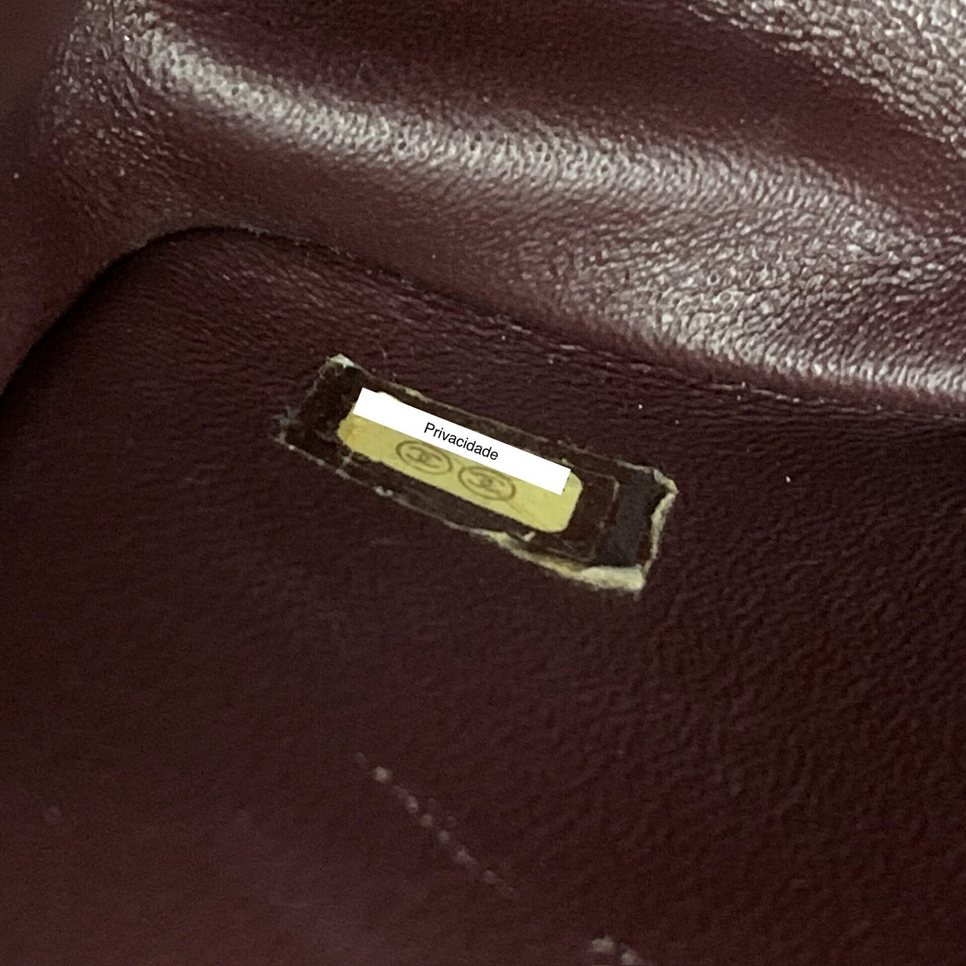 Bolsa Chanel Clássica Double Flap Jumbo Lambskin Preta