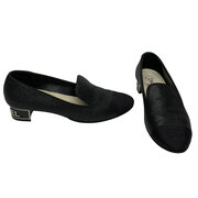 Sapato Chanel Glitter Preto