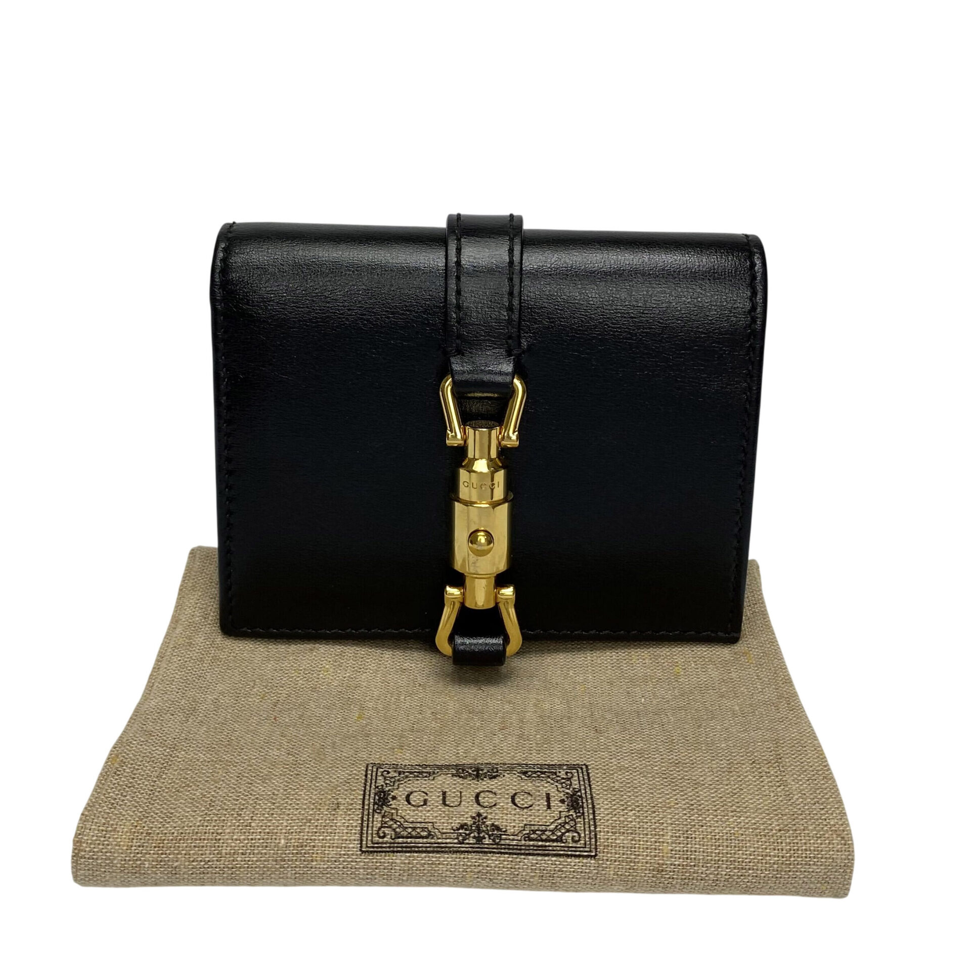 Carteira Gucci Jackie 1961 Preta