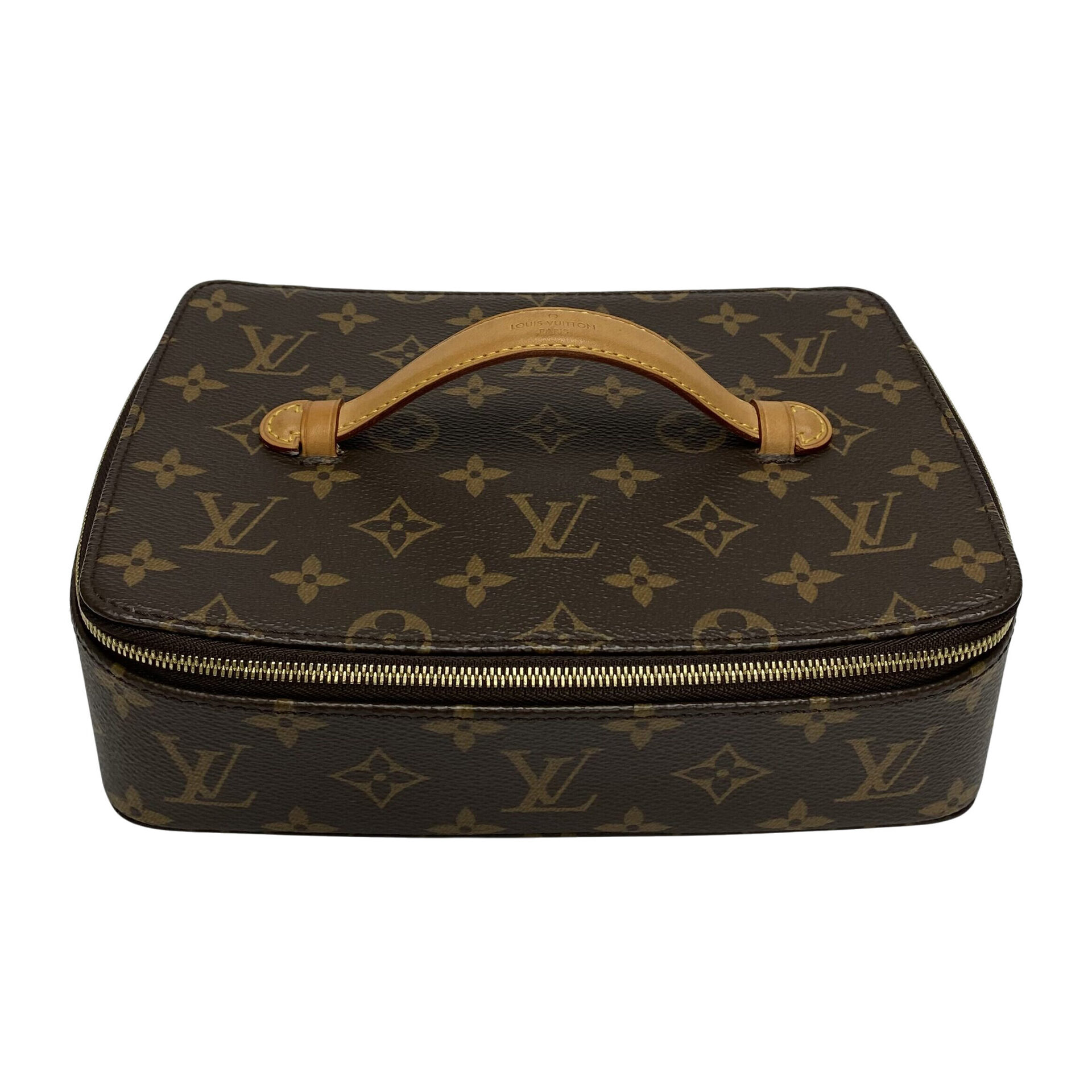 Porta-Joias Louis Vuitton Monte Carlo 22 Monograma
