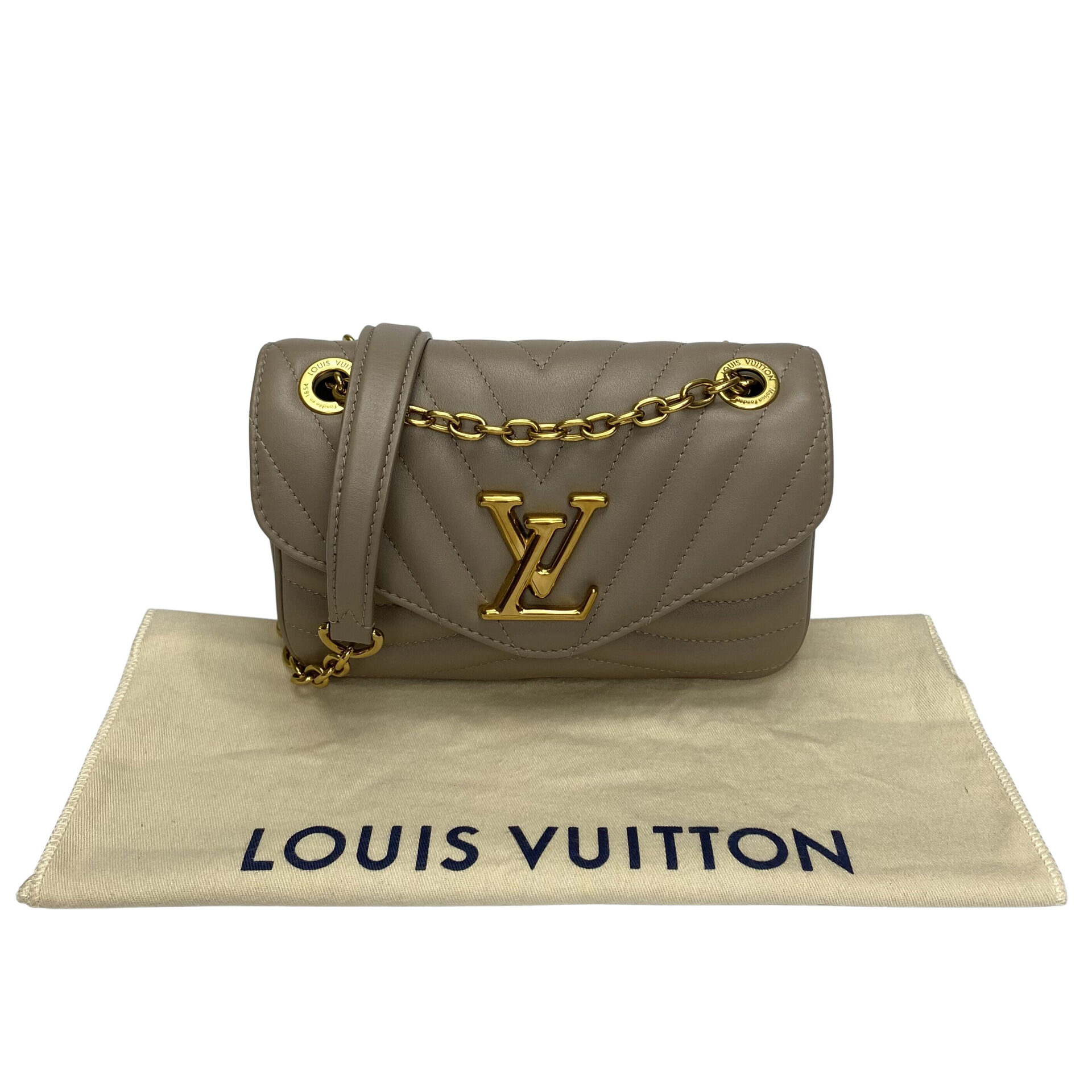 Bolsa Louis Vuitton New Wave Chain Nude