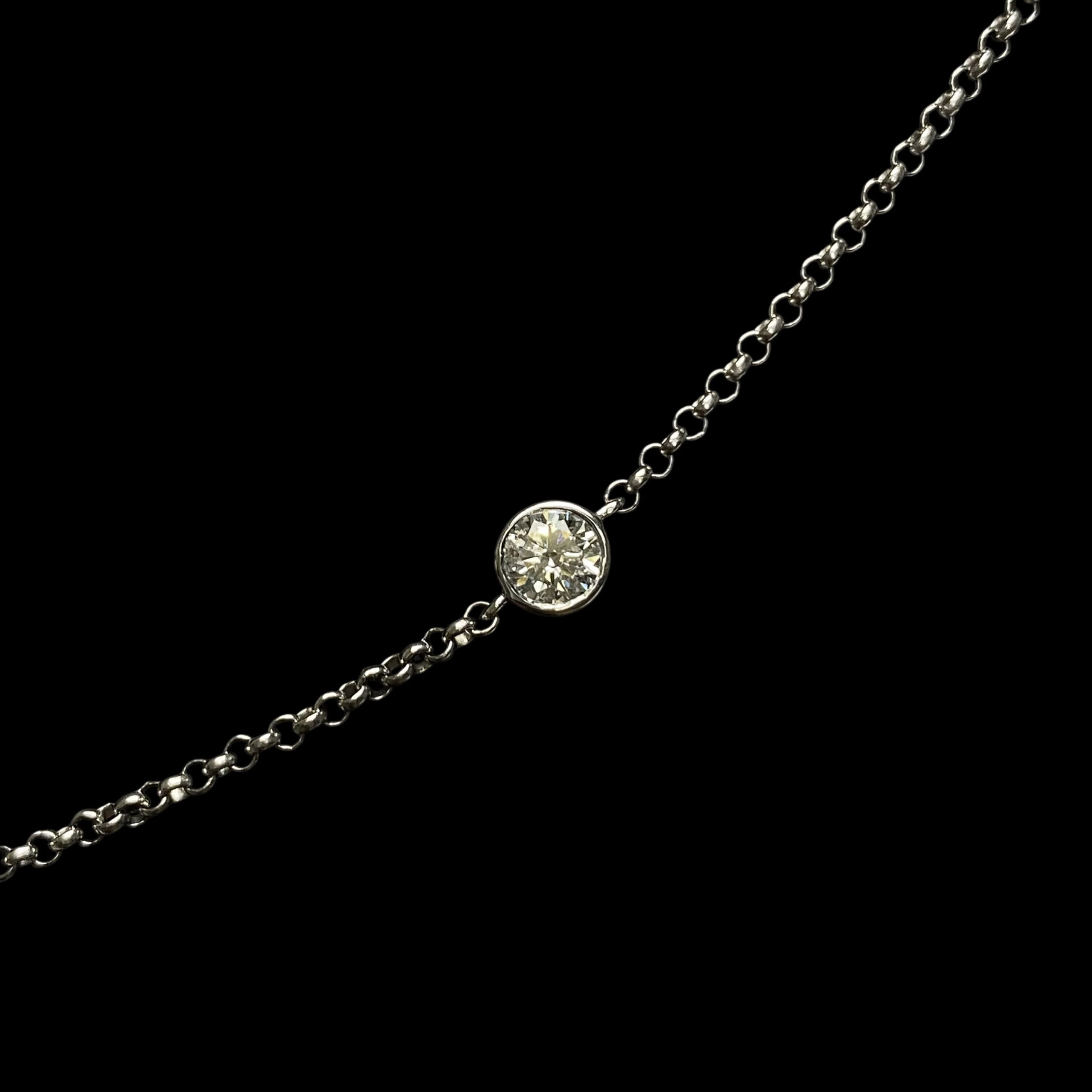 Colar 9 Bezéis Diamantes - 2.80 ct