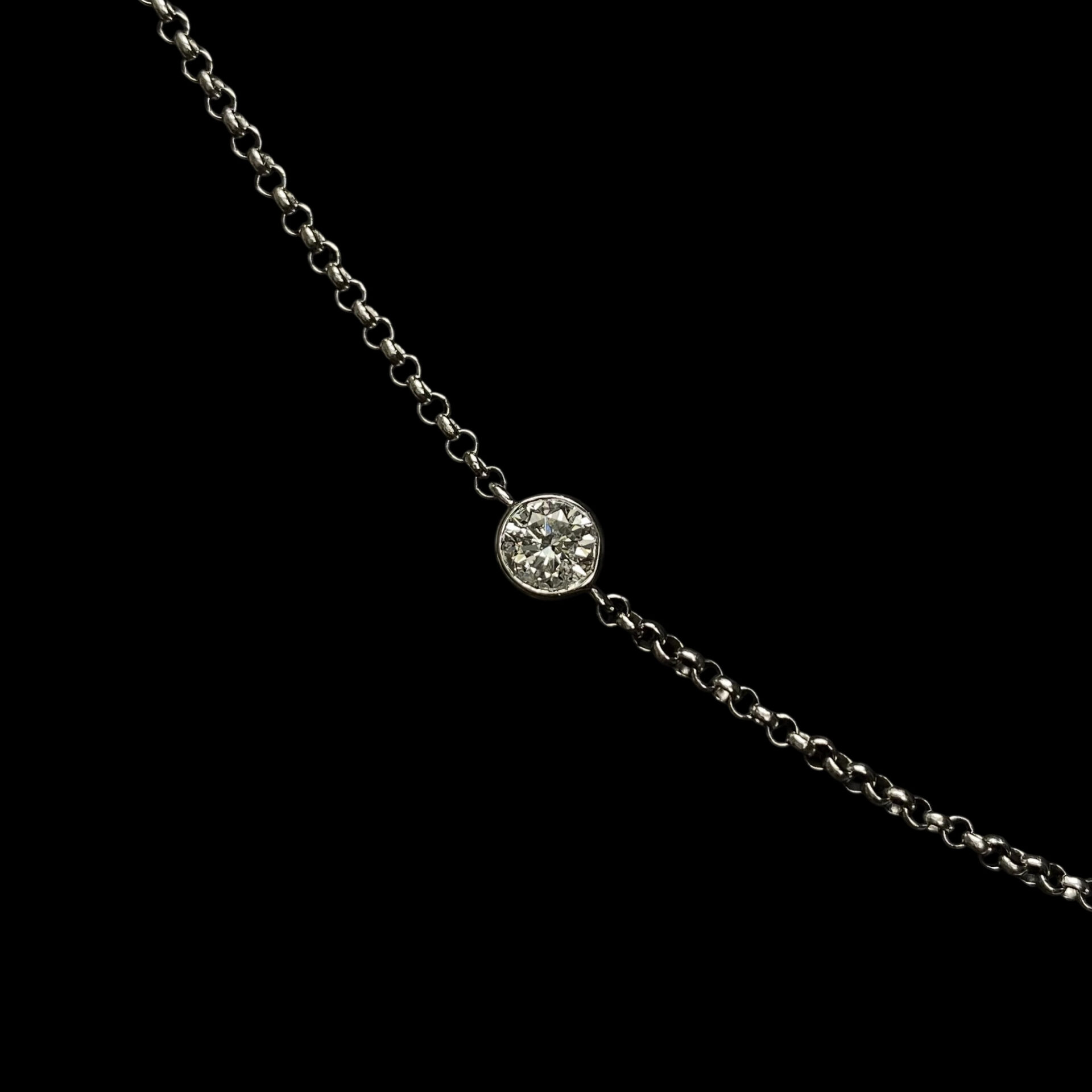 Colar 9 Bezéis Diamantes - 2.80 ct