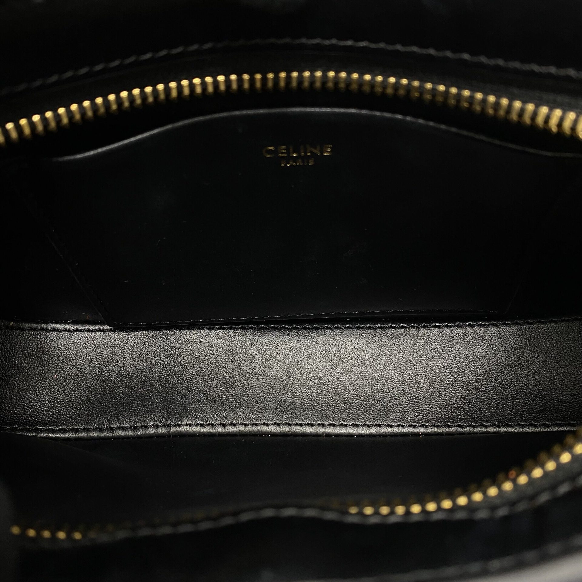 Bolsa Celine Tilly Triomphe Preta