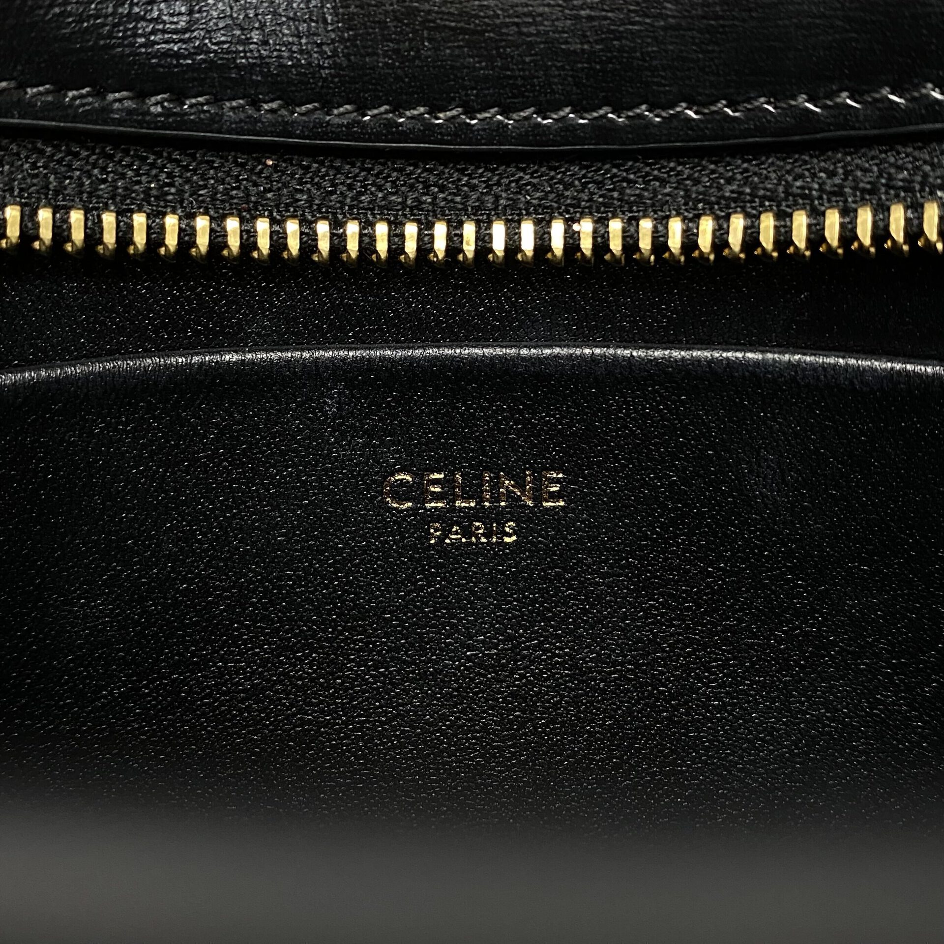 Bolsa Celine Tilly Triomphe Preta