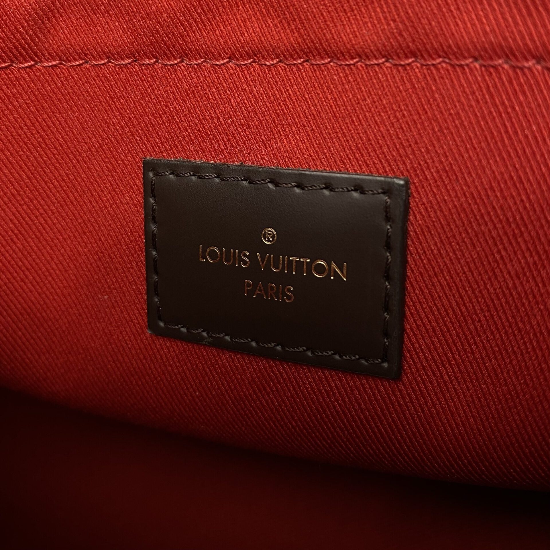 Bolsa Louis Vuitton Croisette Damier Ebene