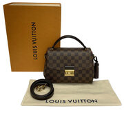 Bolsa Louis Vuitton Croisette Damier Ebene