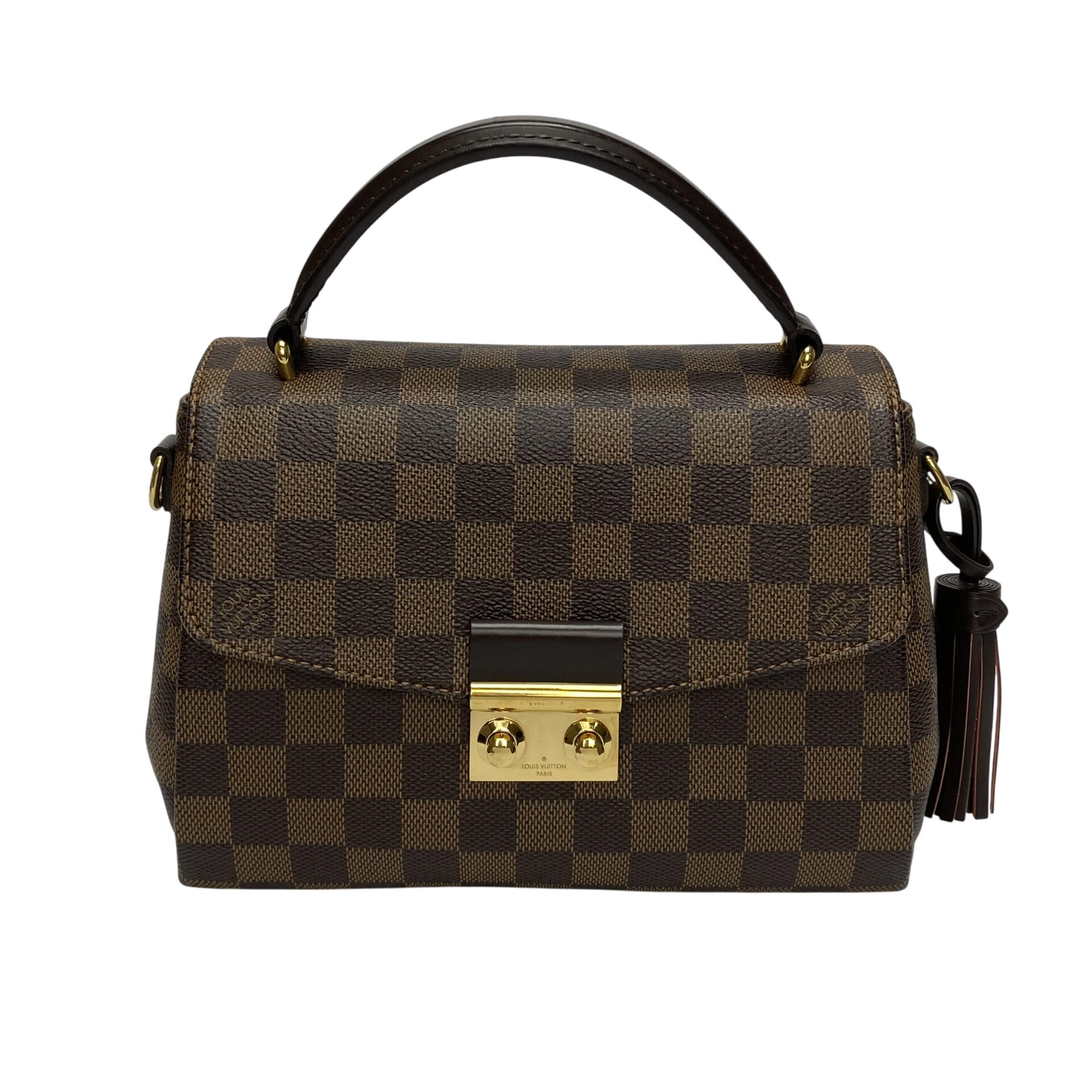 Bolsa Louis Vuitton Croisette Damier Ebene