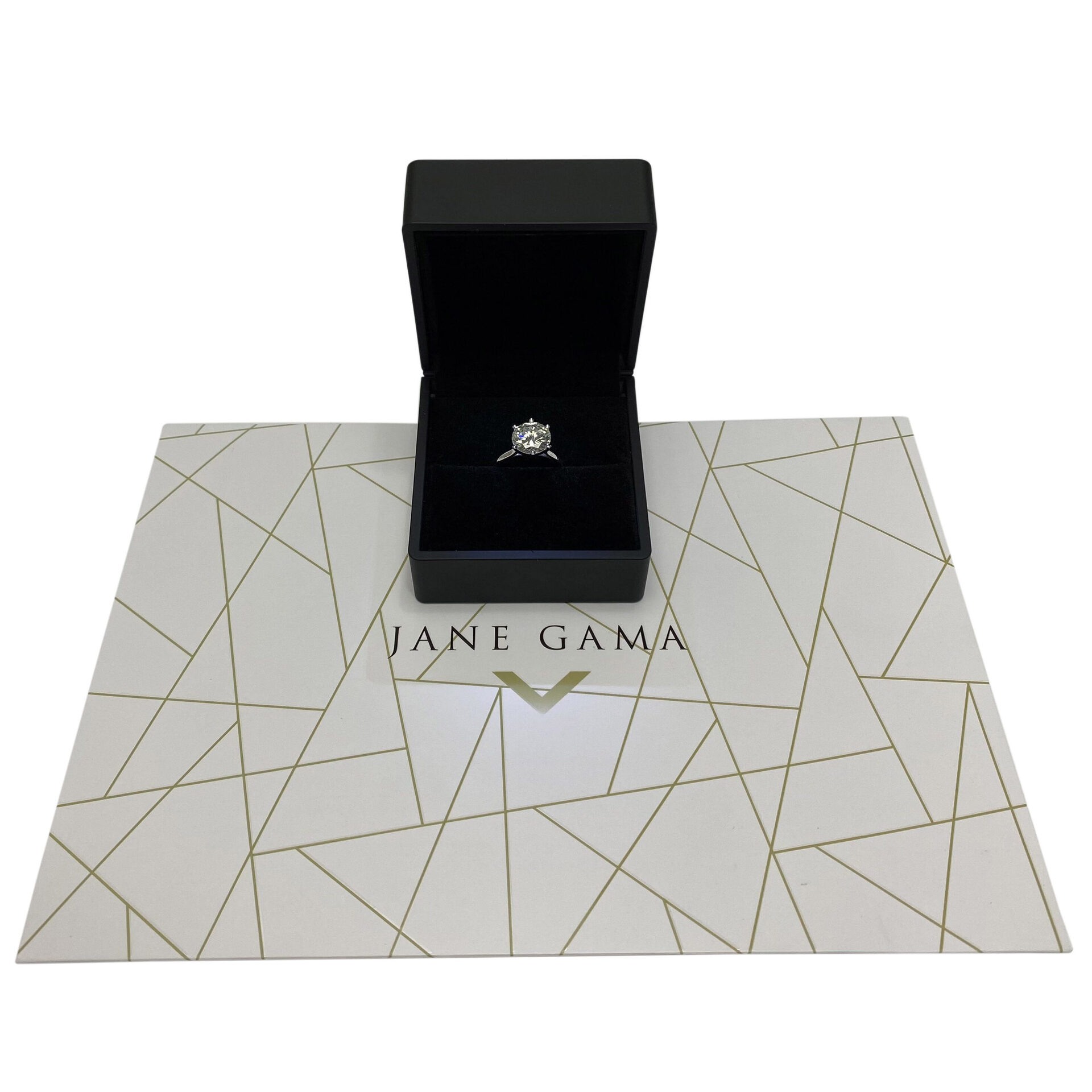 Anel Solitário - 3.35 ct