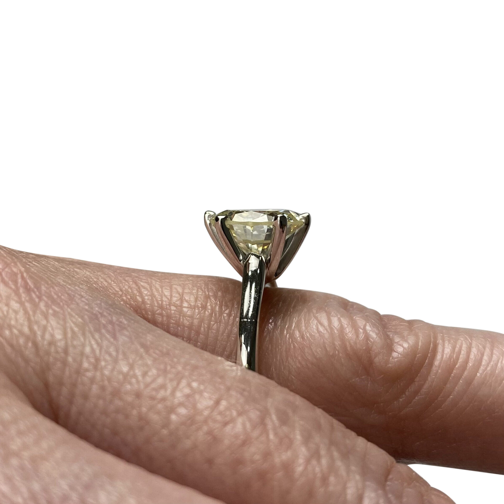 Anel Solitário - 3.35 ct