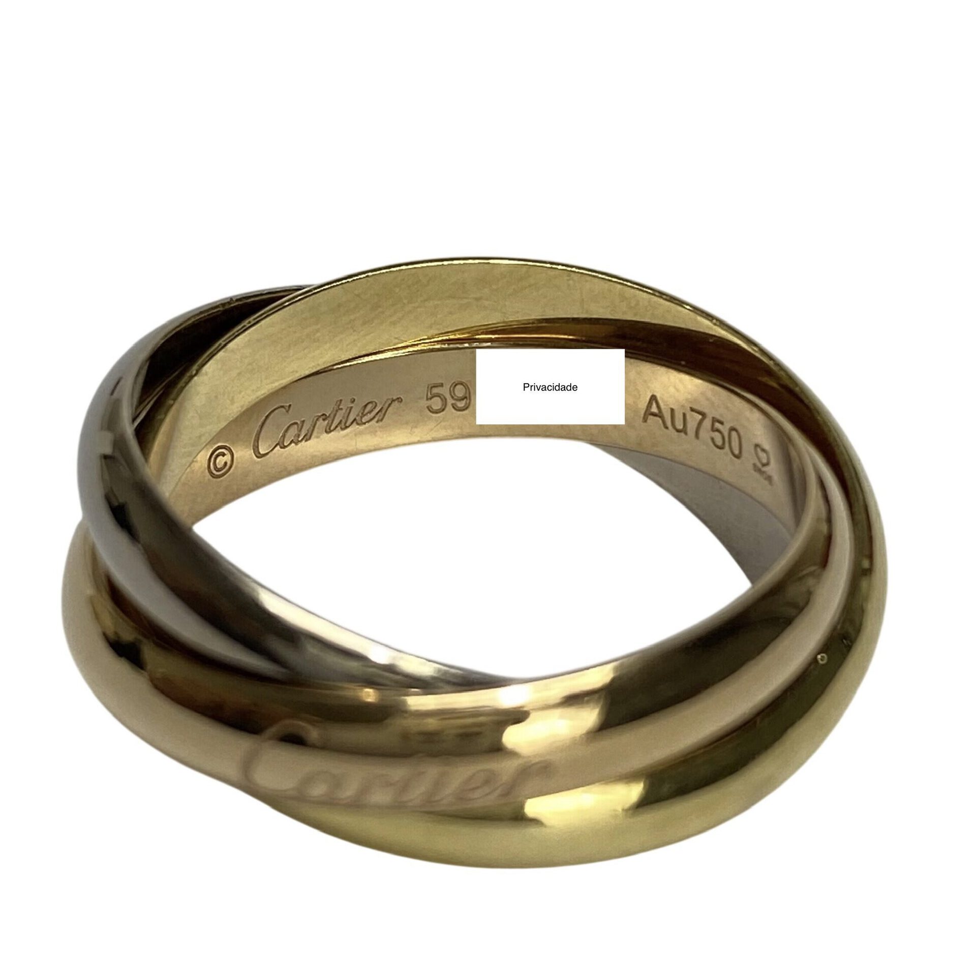 Anel Cartier Trinity Classique
