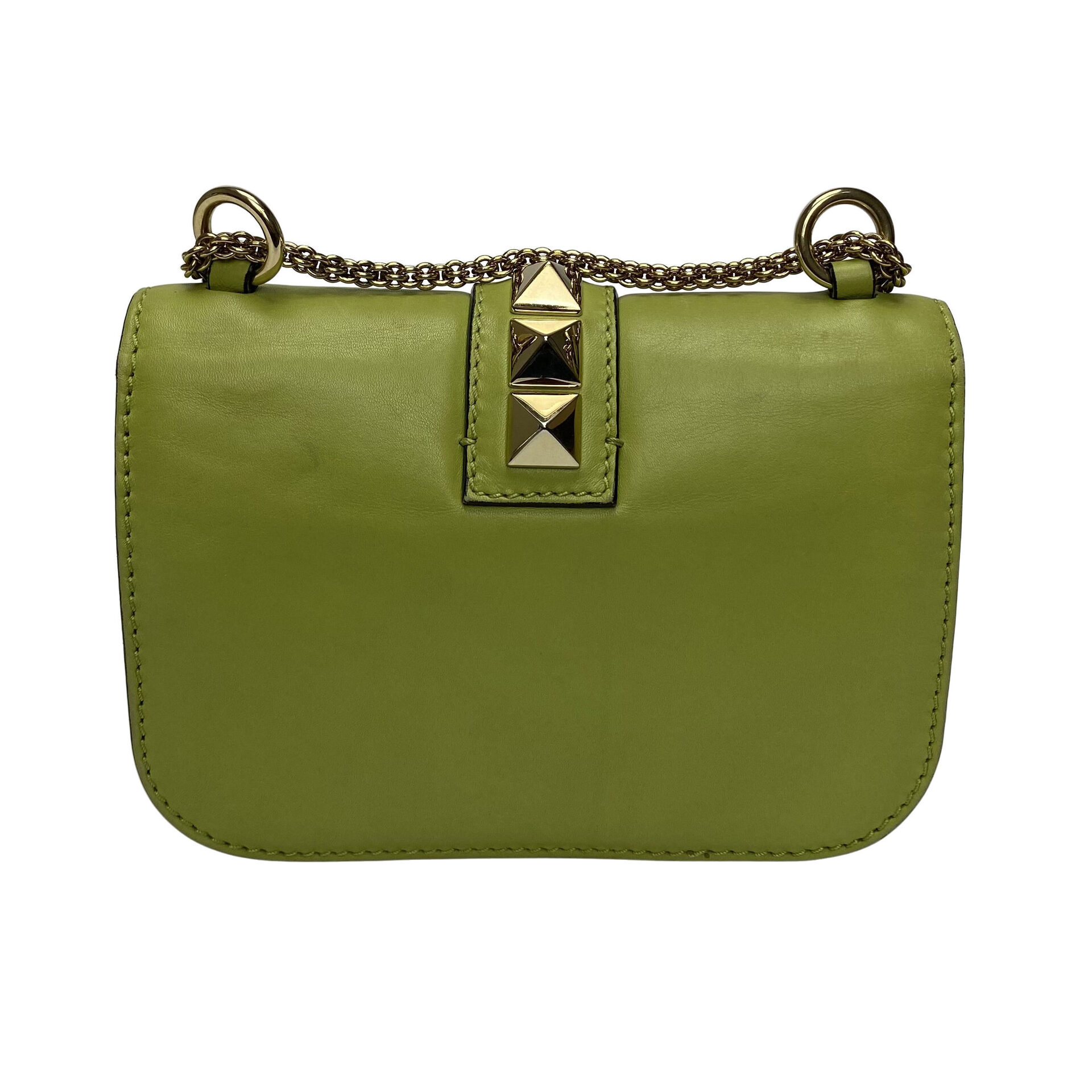 Bolsa Valentino Garavani Glam Lock Verde