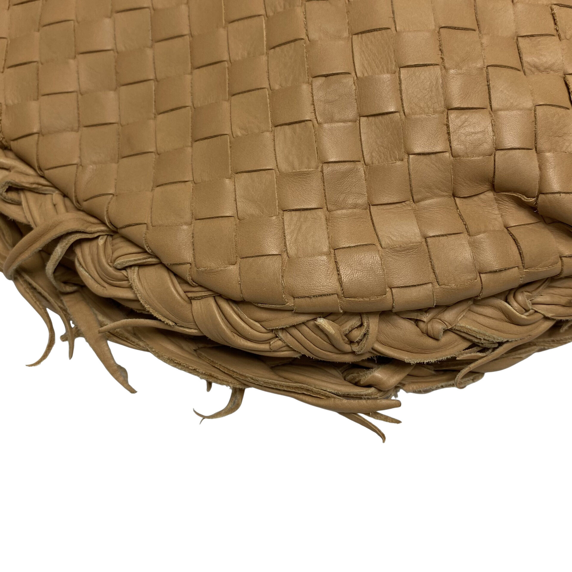 Bolsa Bottega Veneta Intrecciato Hobo Bege