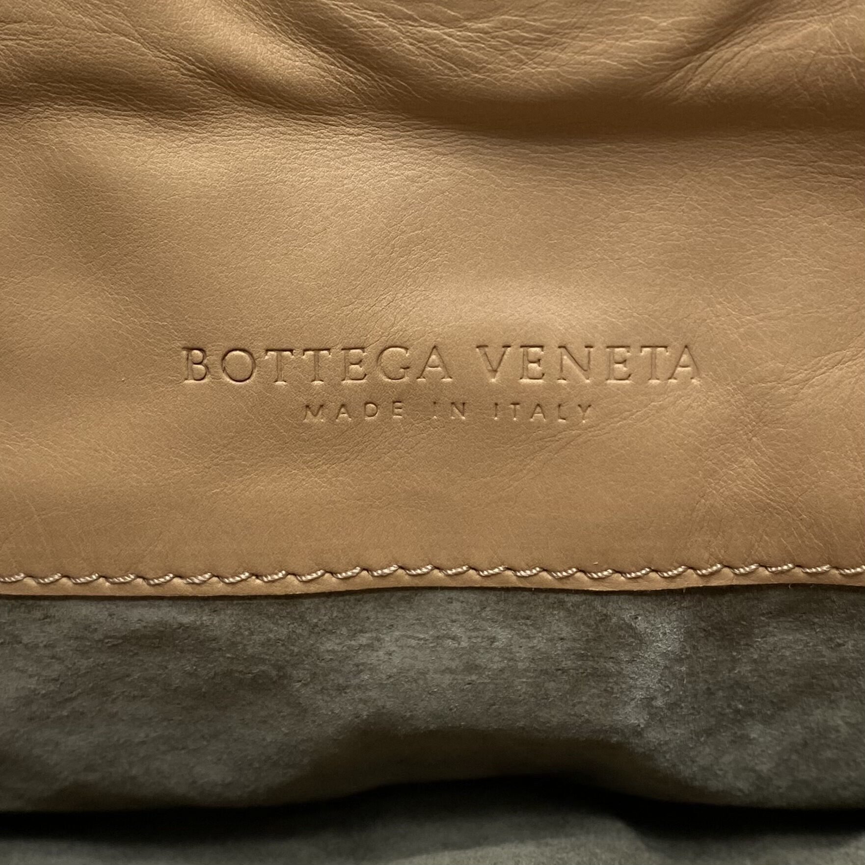 Bolsa Bottega Veneta Intrecciato Hobo Bege
