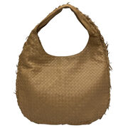 Bolsa Bottega Veneta Intrecciato Hobo Bege