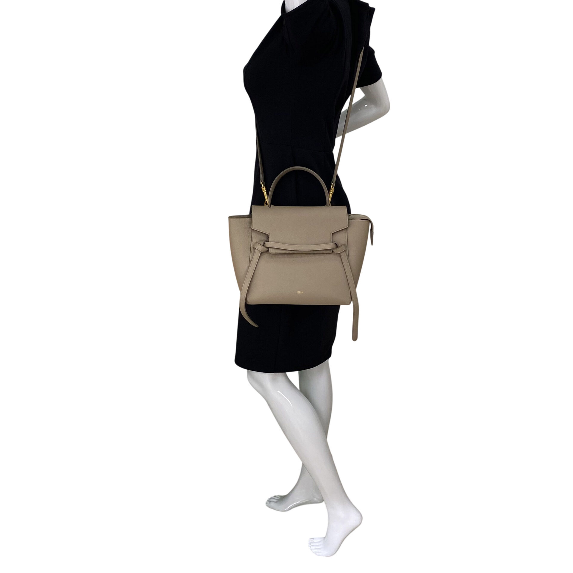 Bolsa Celine Belt Nude