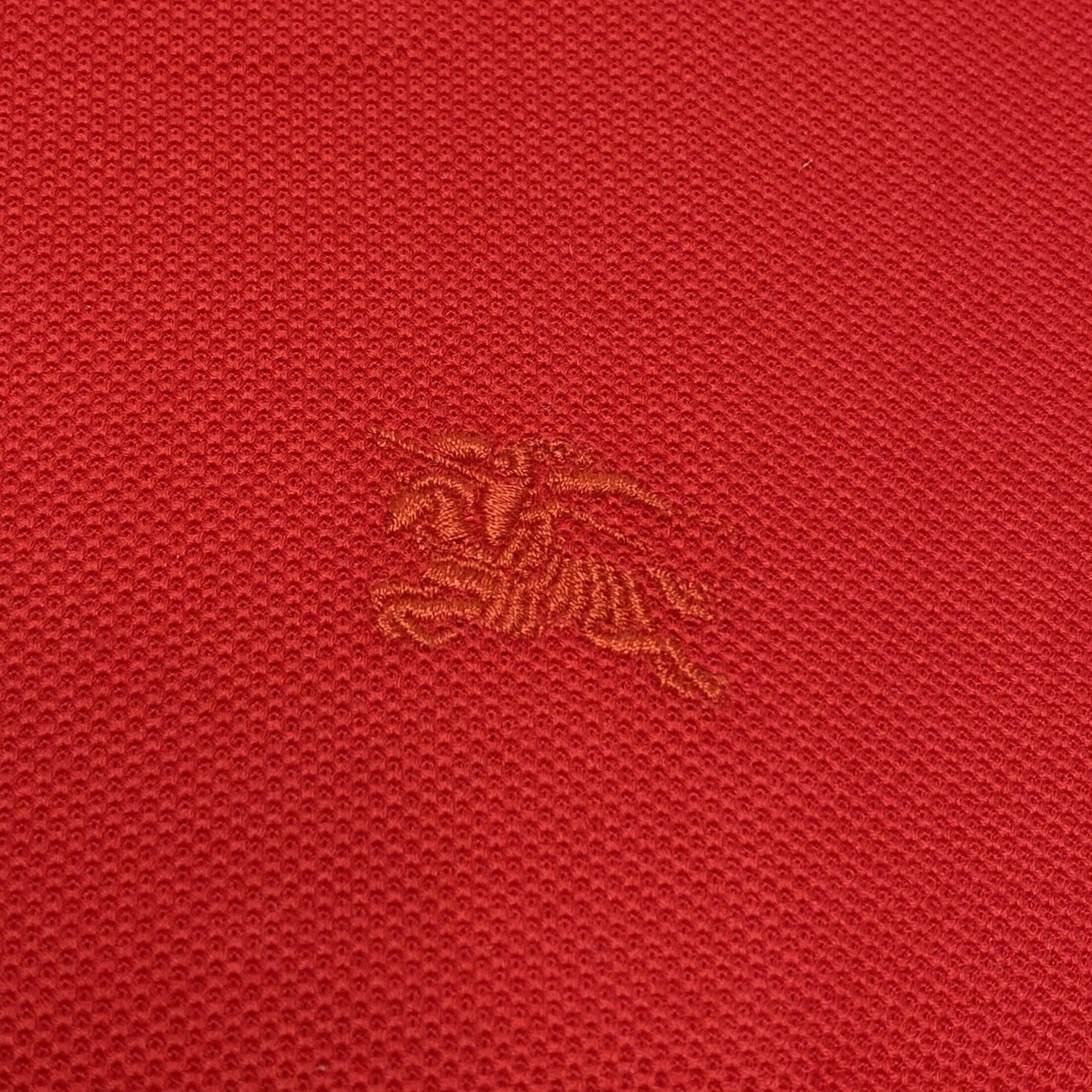 Camisa Burberry Polo Vermelha