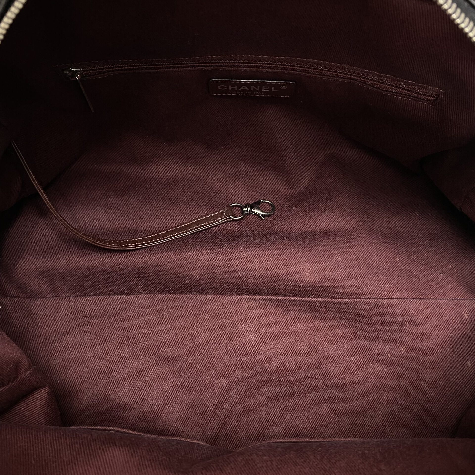 Bolsa Chanel In The Mix Bowler Cinza