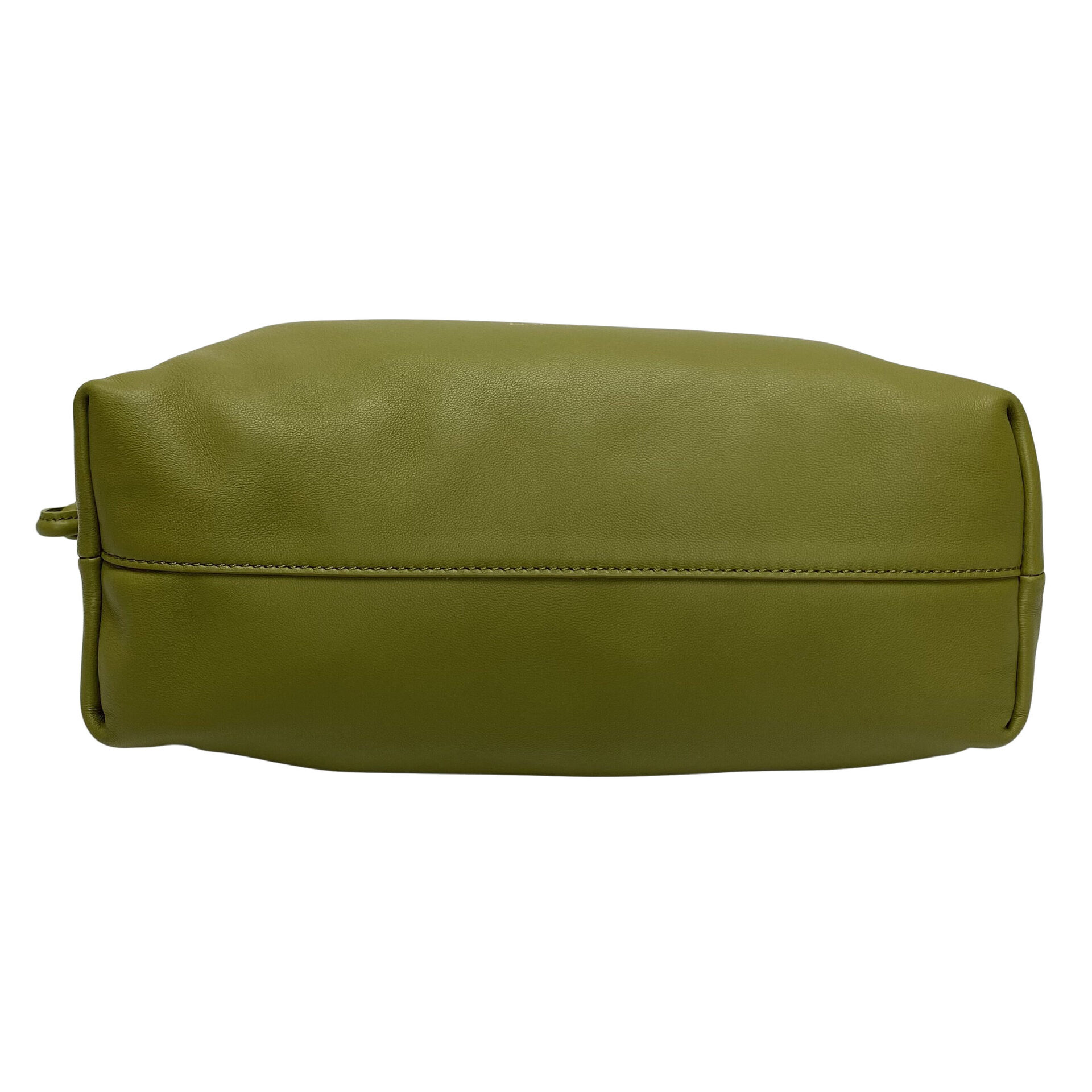 Bolsa Loewe Flamenco Couro Verde