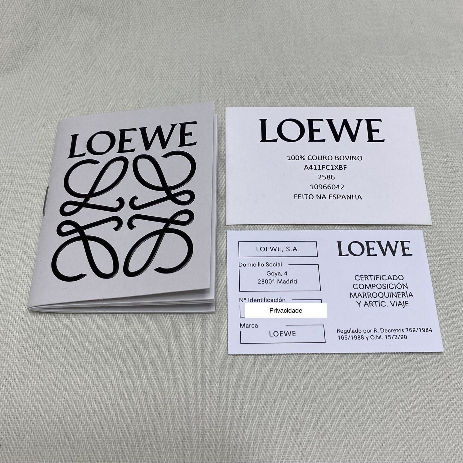 Bolsa Loewe Flamenco Couro Verde