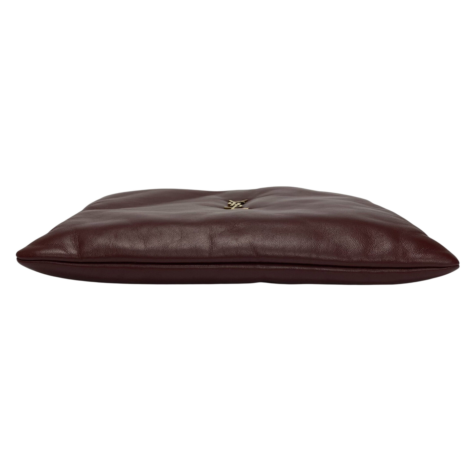 Clutch Saint Laurent Calypso Vinho