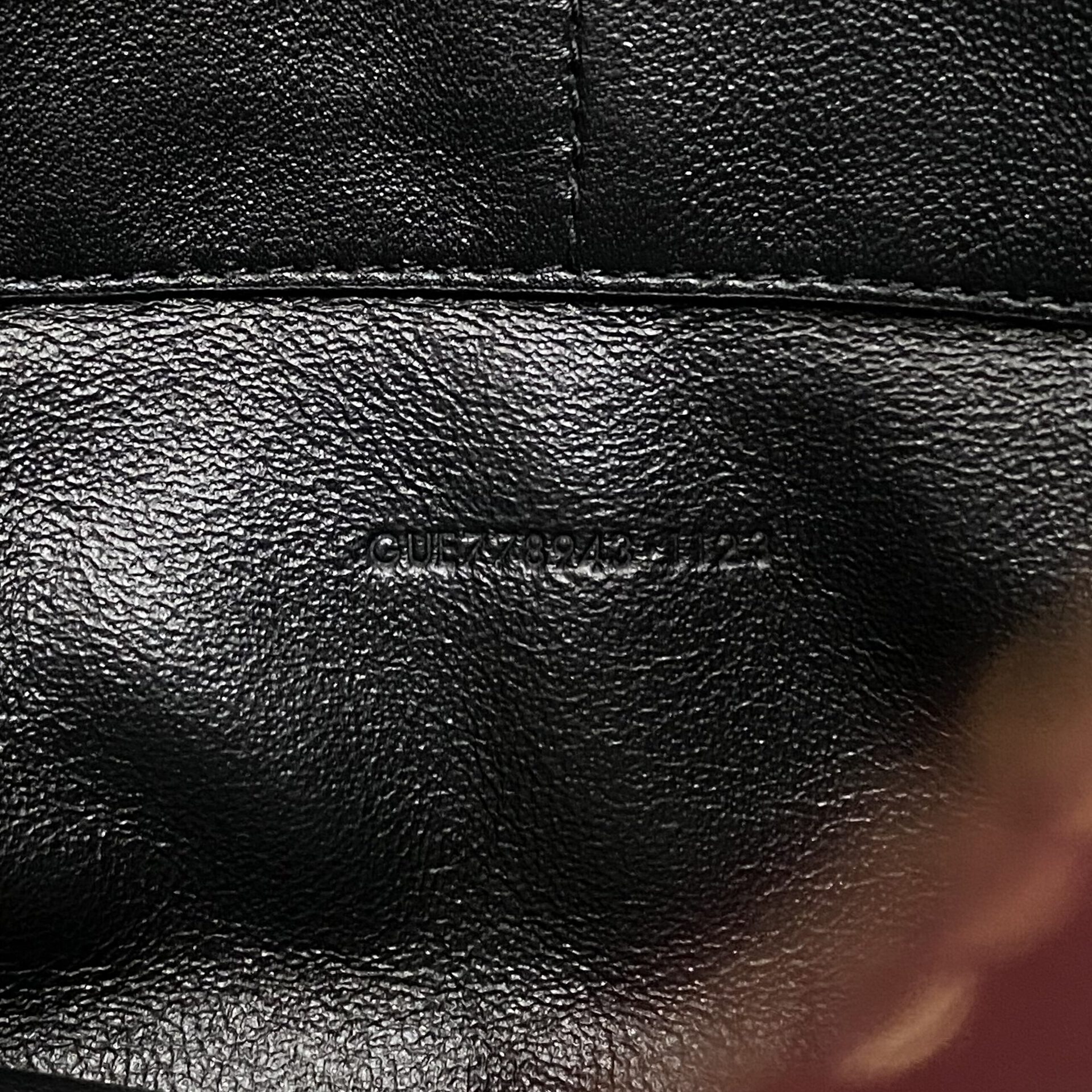 Clutch Saint Laurent Calypso Vinho