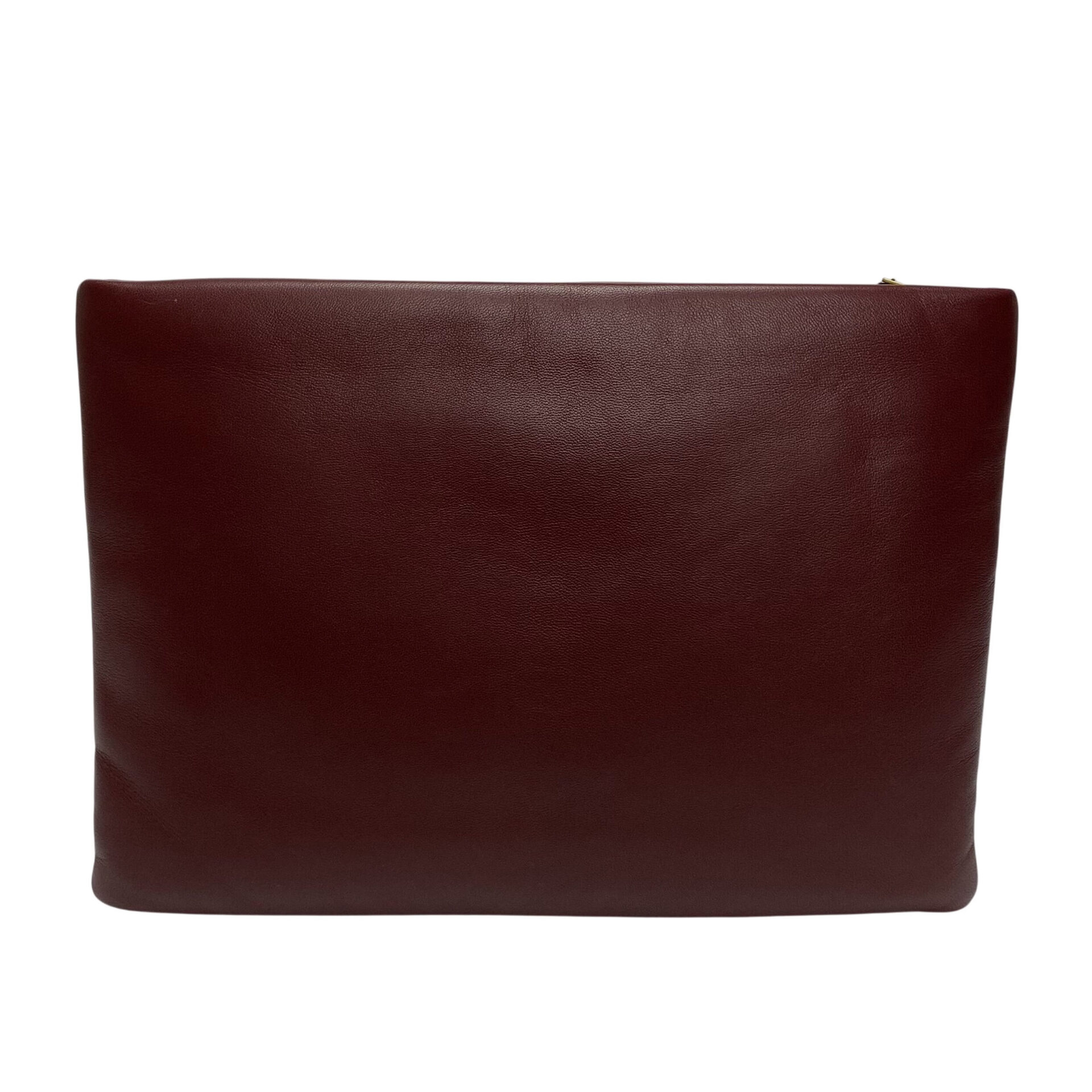 Clutch Saint Laurent Calypso Vinho