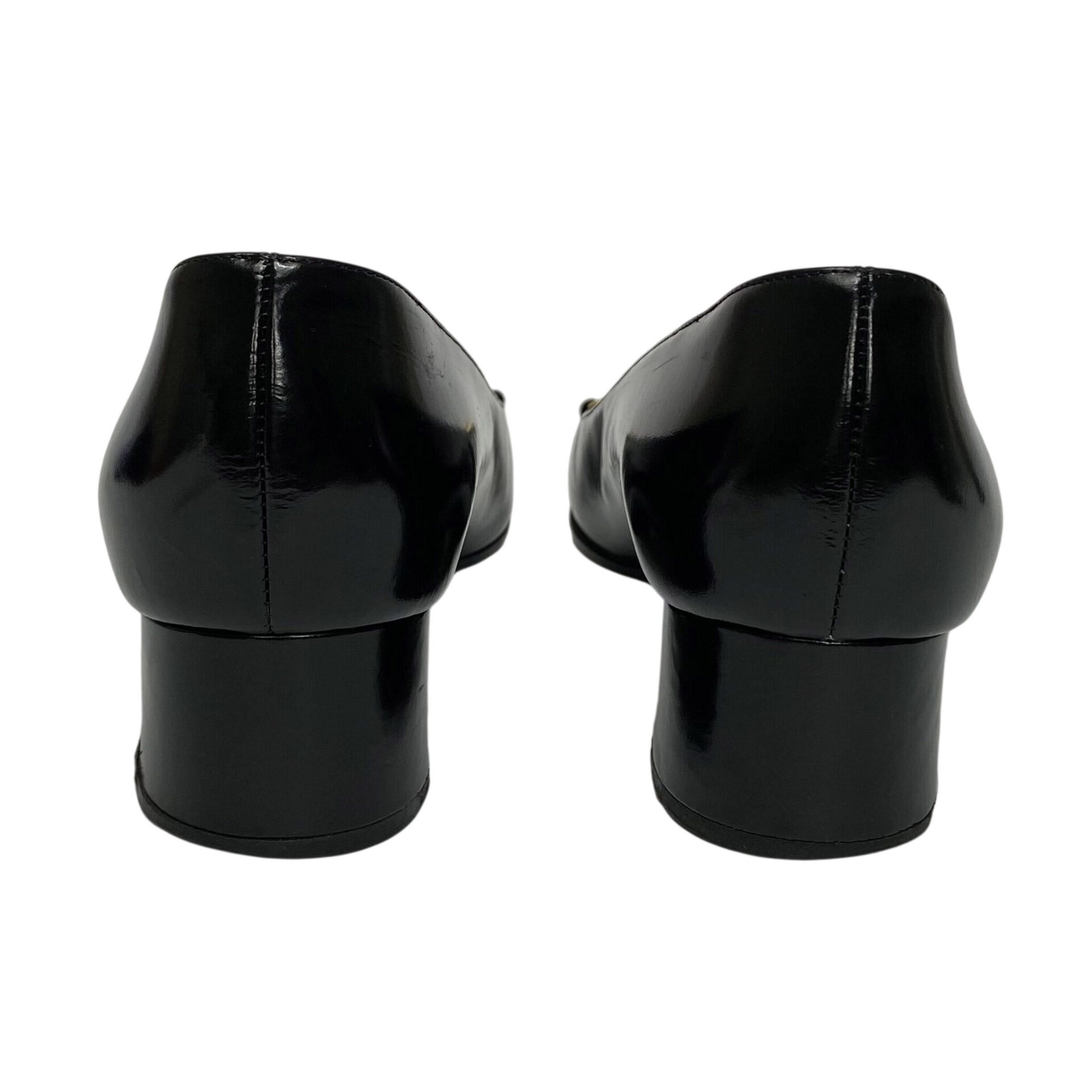 Sapato Gucci Horsebit Vintage Preto