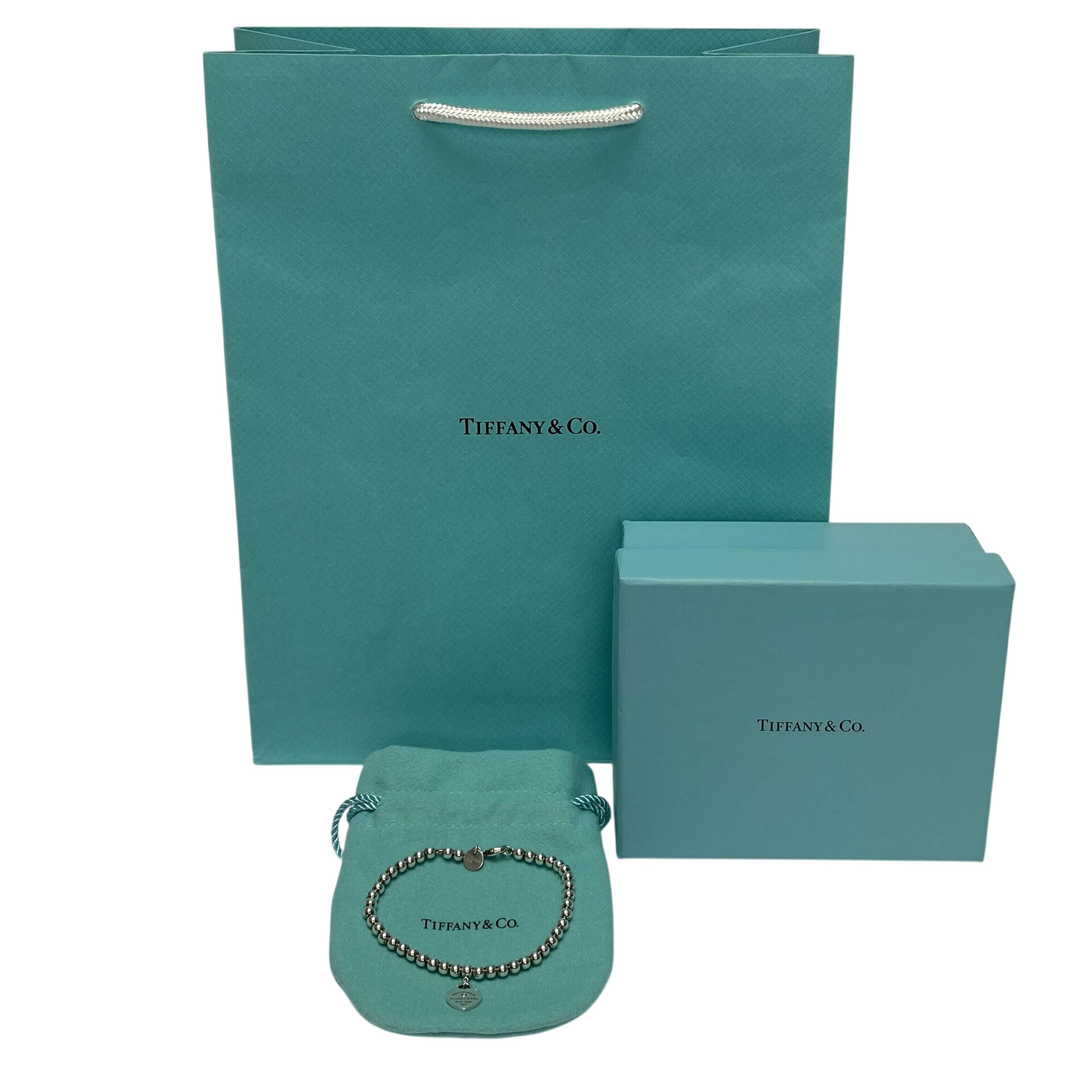 Pulseira Tiffany & Co. Contas Diamante