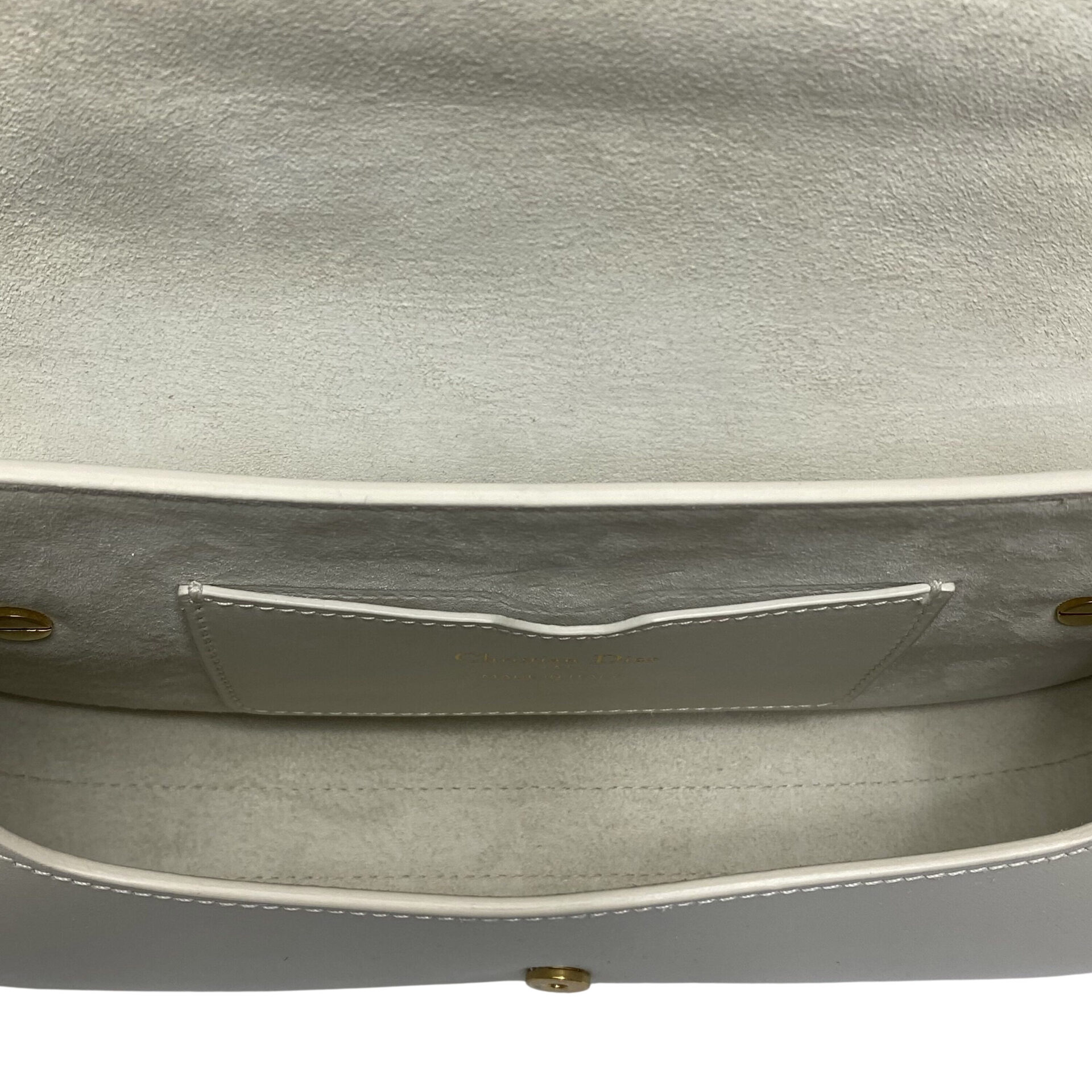 Bolsa Christian Dior Bobby East-West Off White