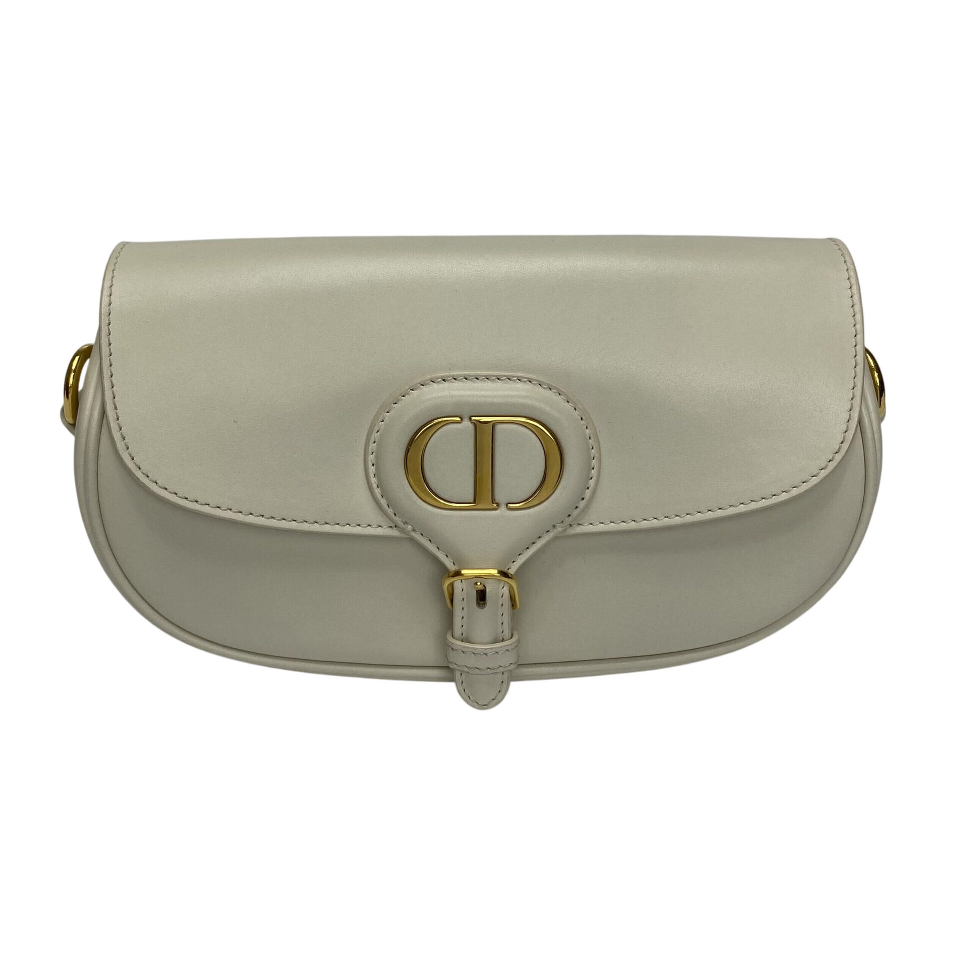 Bolsa Christian Dior Bobby East-West Off White