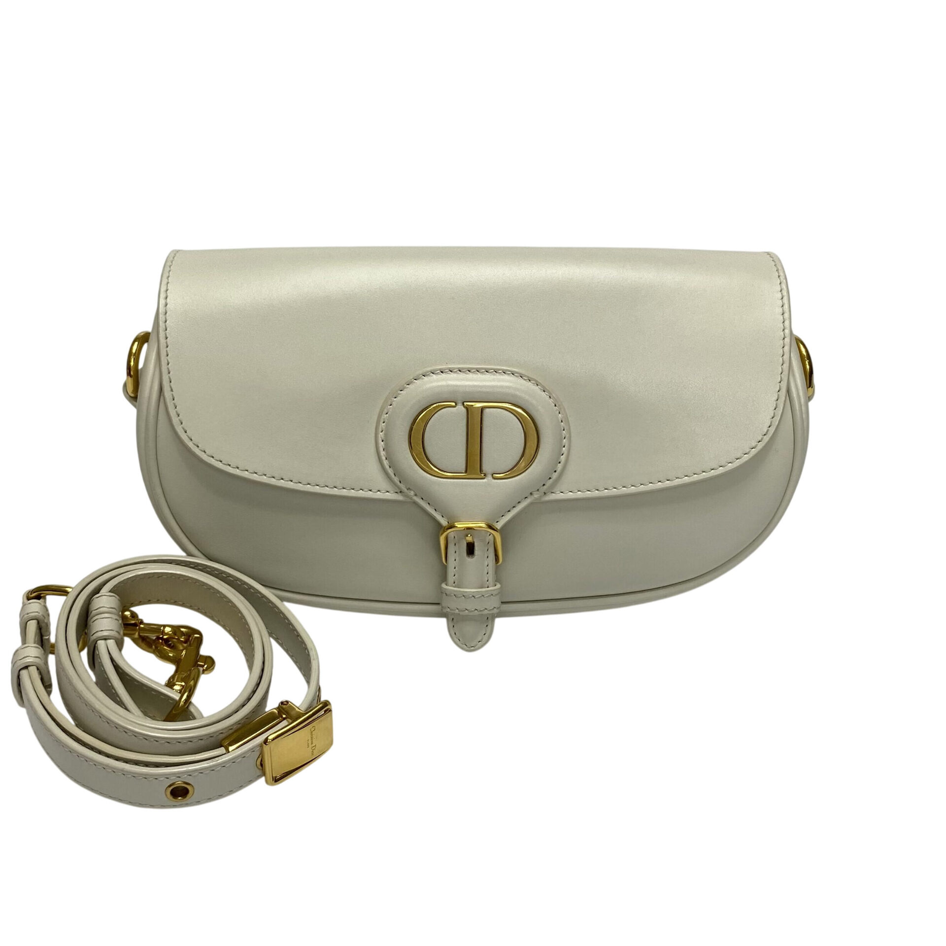 Bolsa Christian Dior Bobby East-West Off White
