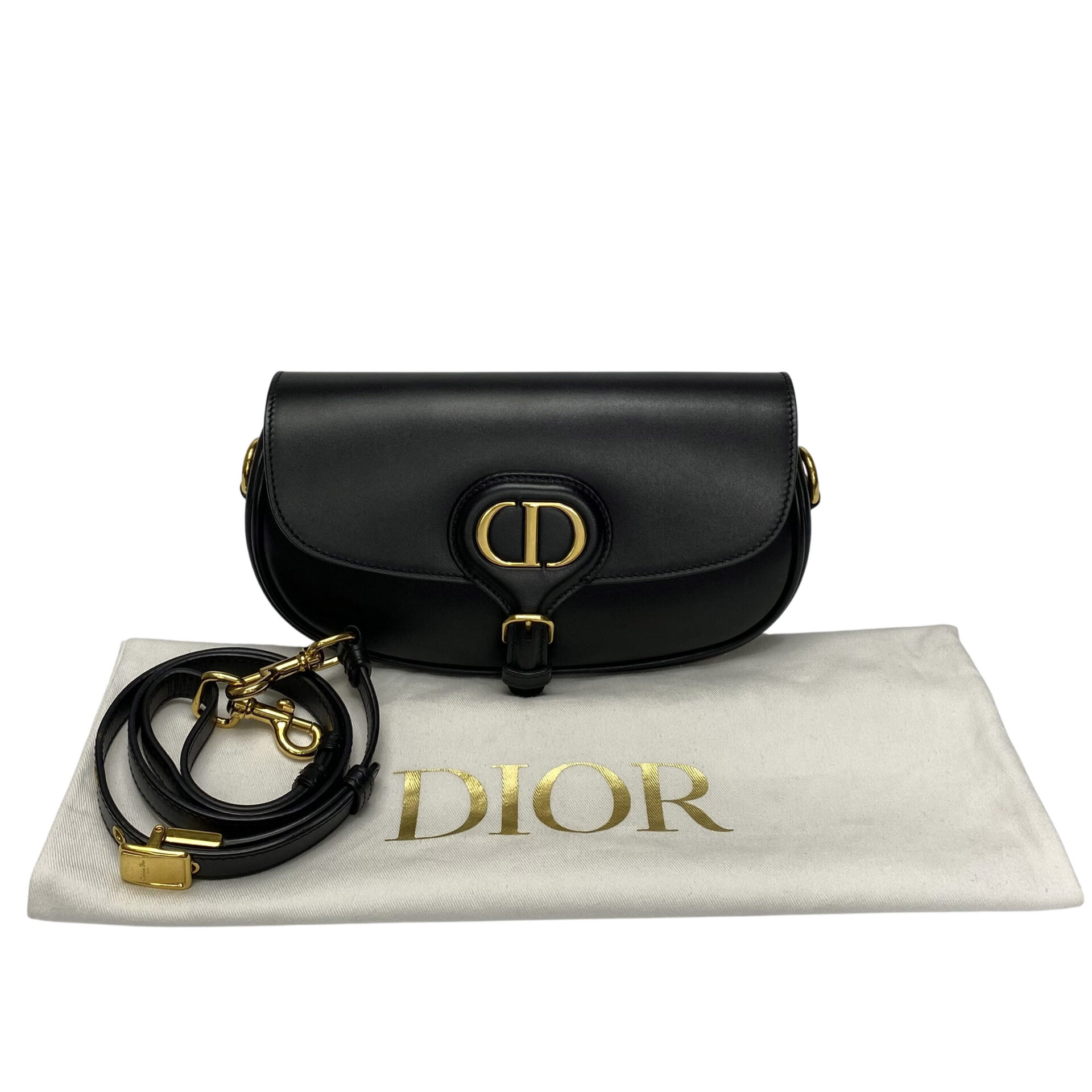 Bolsa Christian Dior Bobby East-West Preta